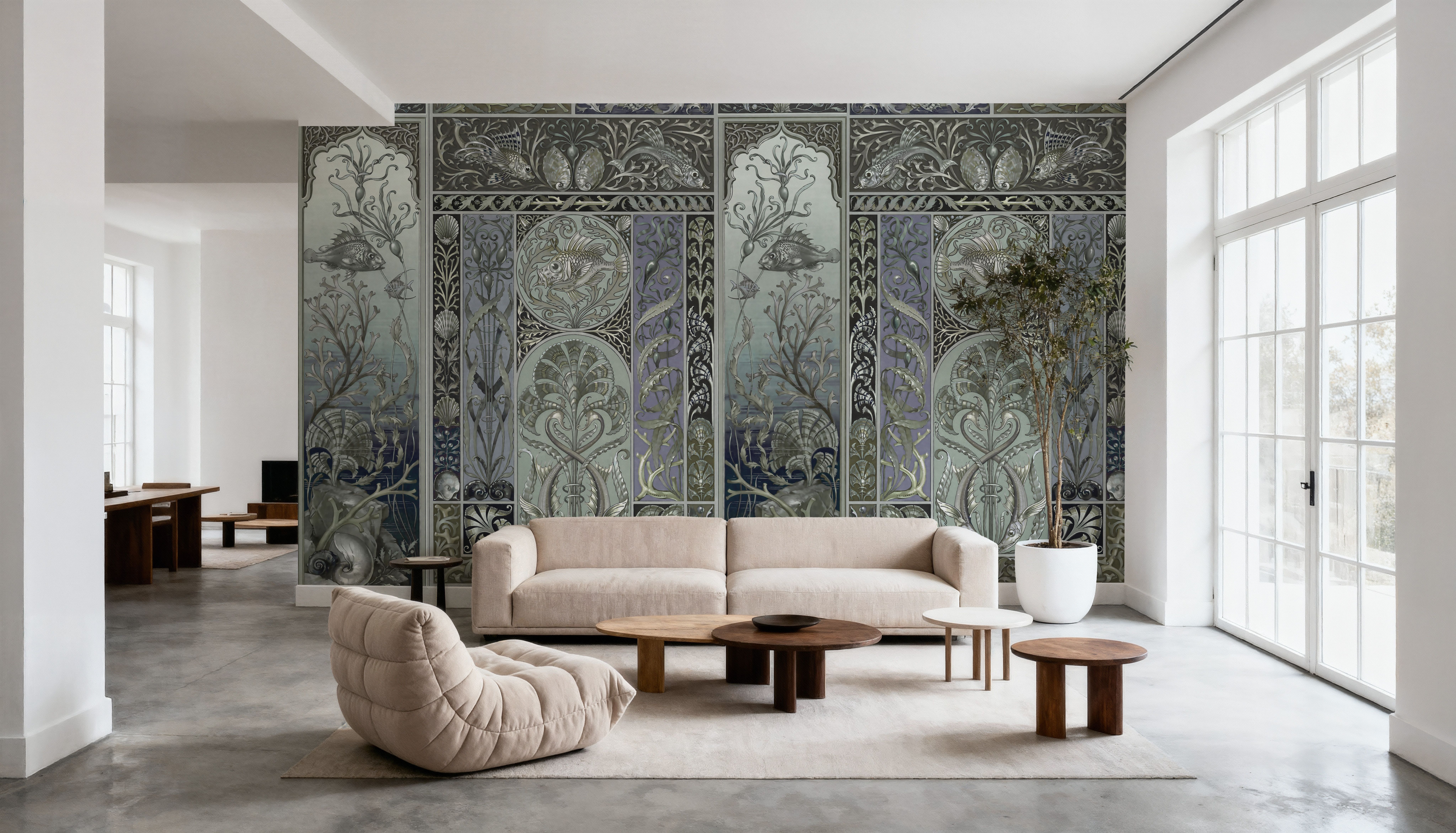 Underwater Green, Wallpaper