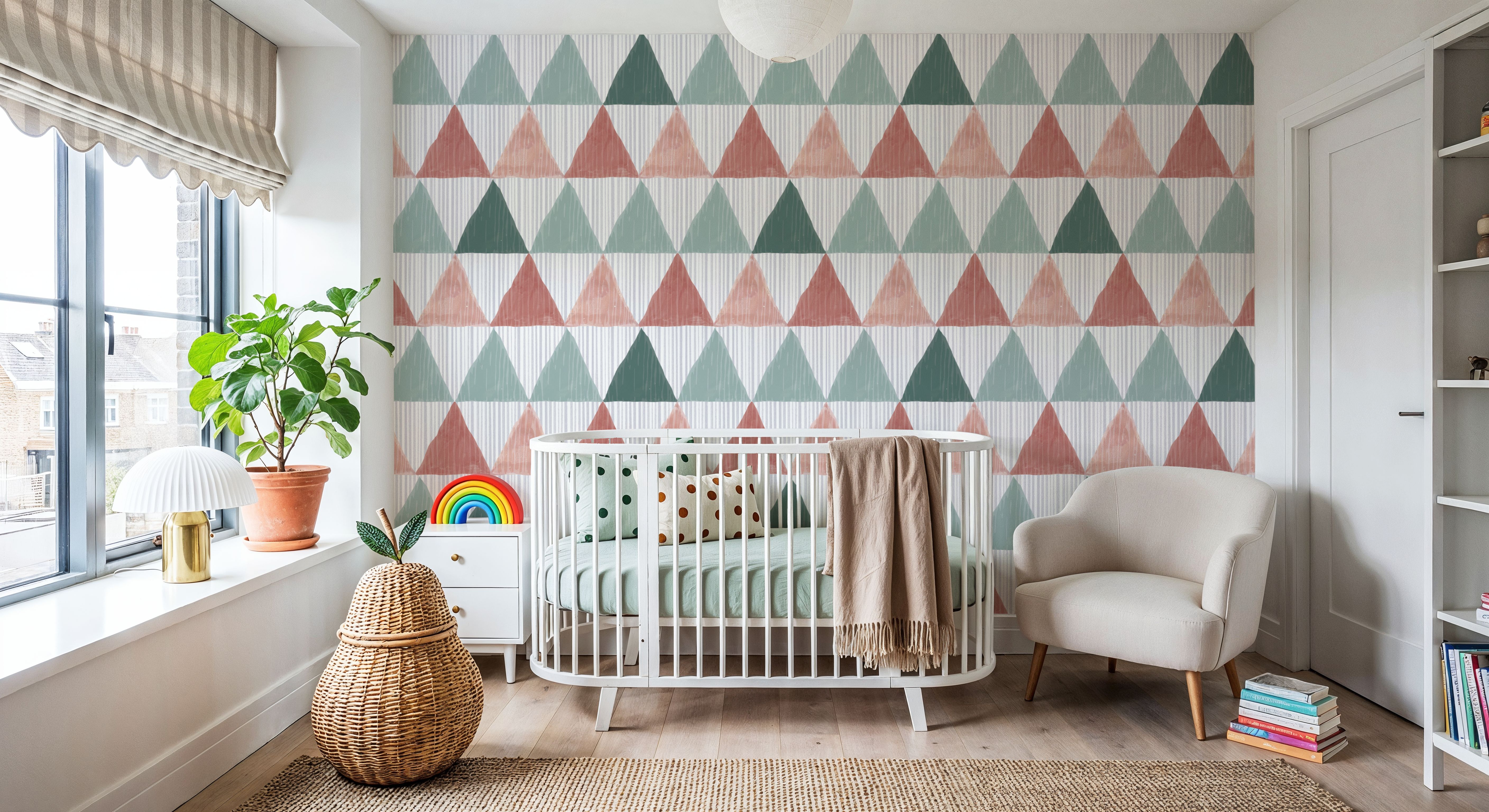 Ikat Pattern IV, Wallpaper