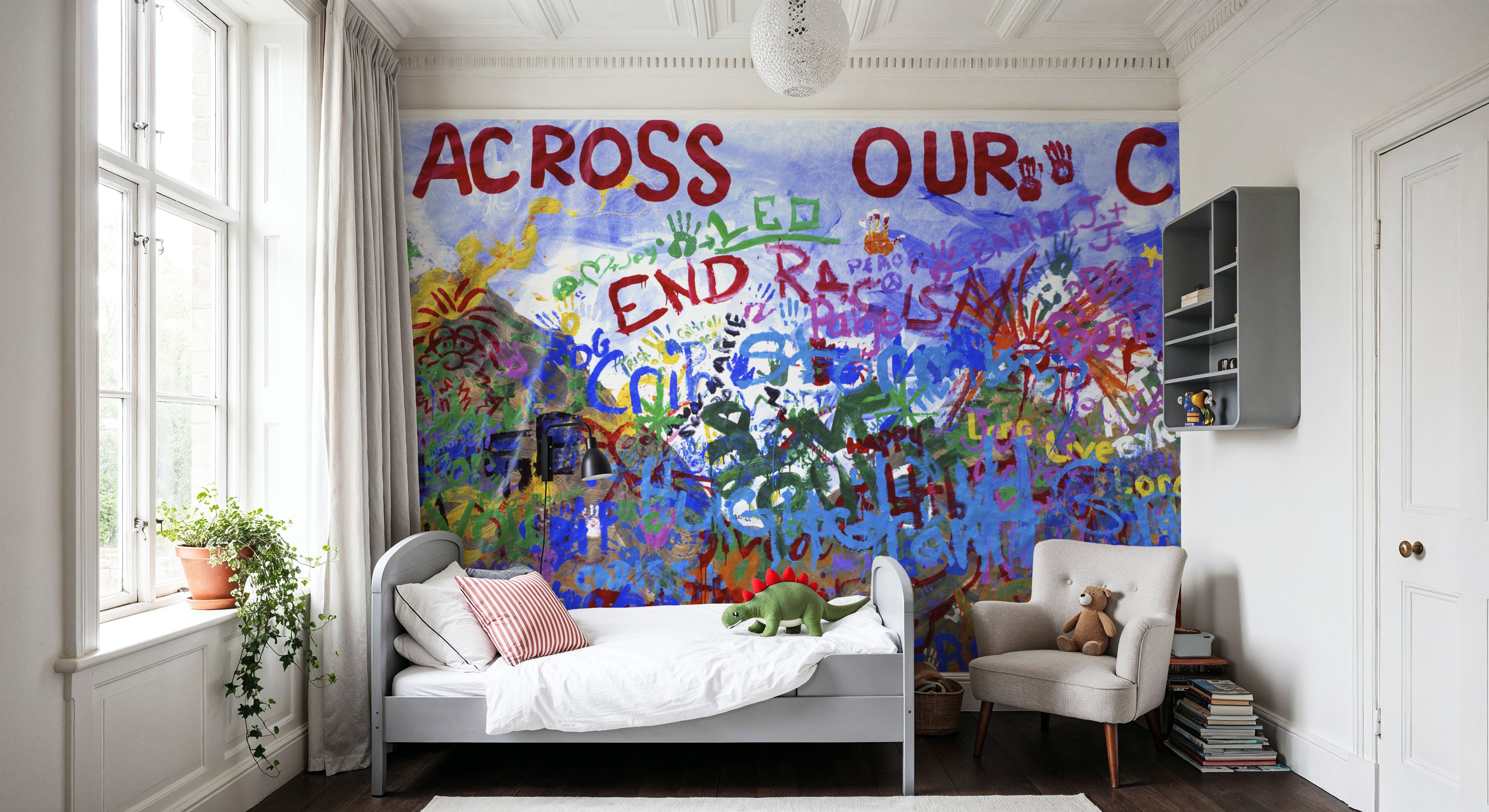 Hands of Unity, Tapeten