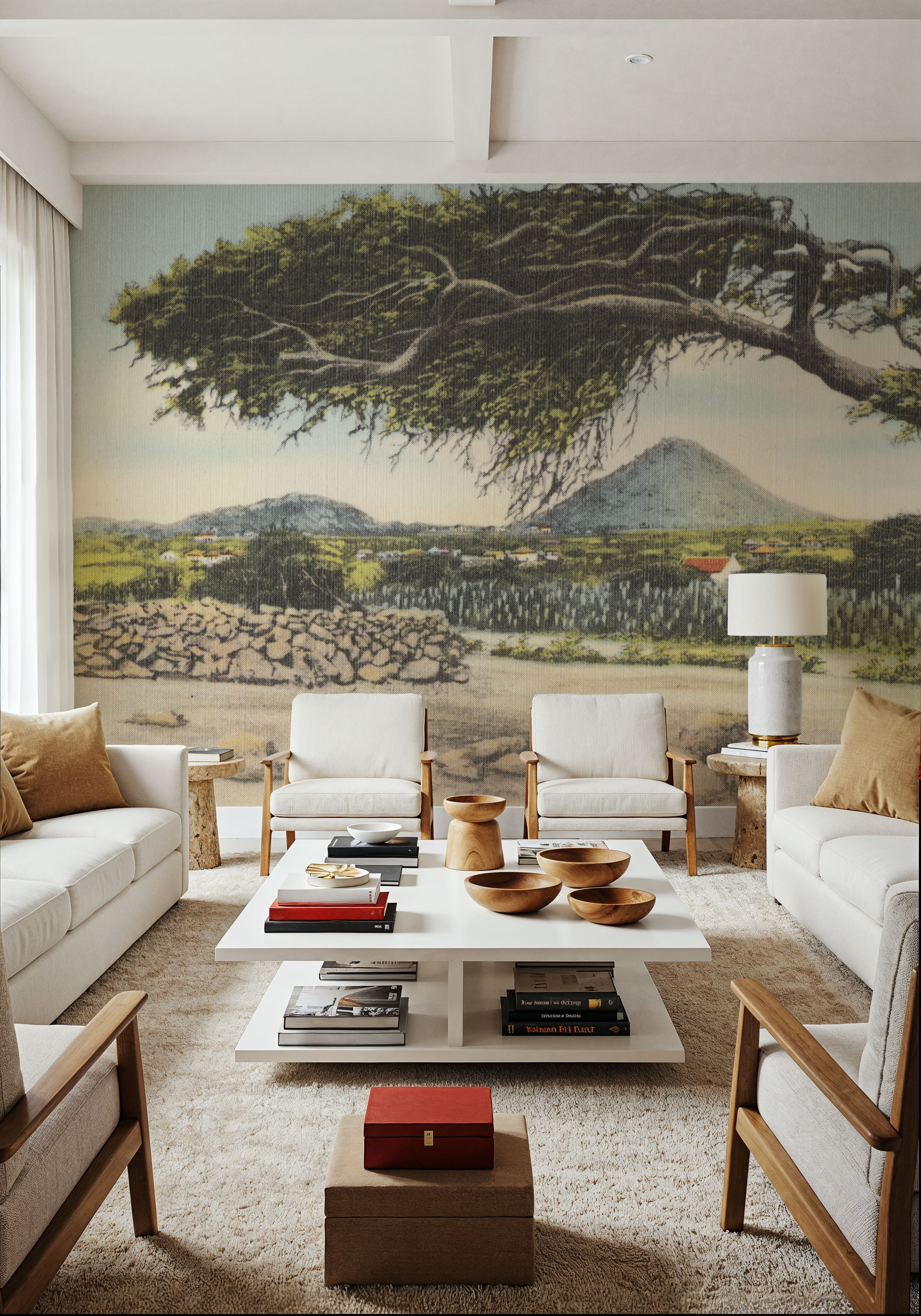 Santa Cruz - Screenprint Postcard