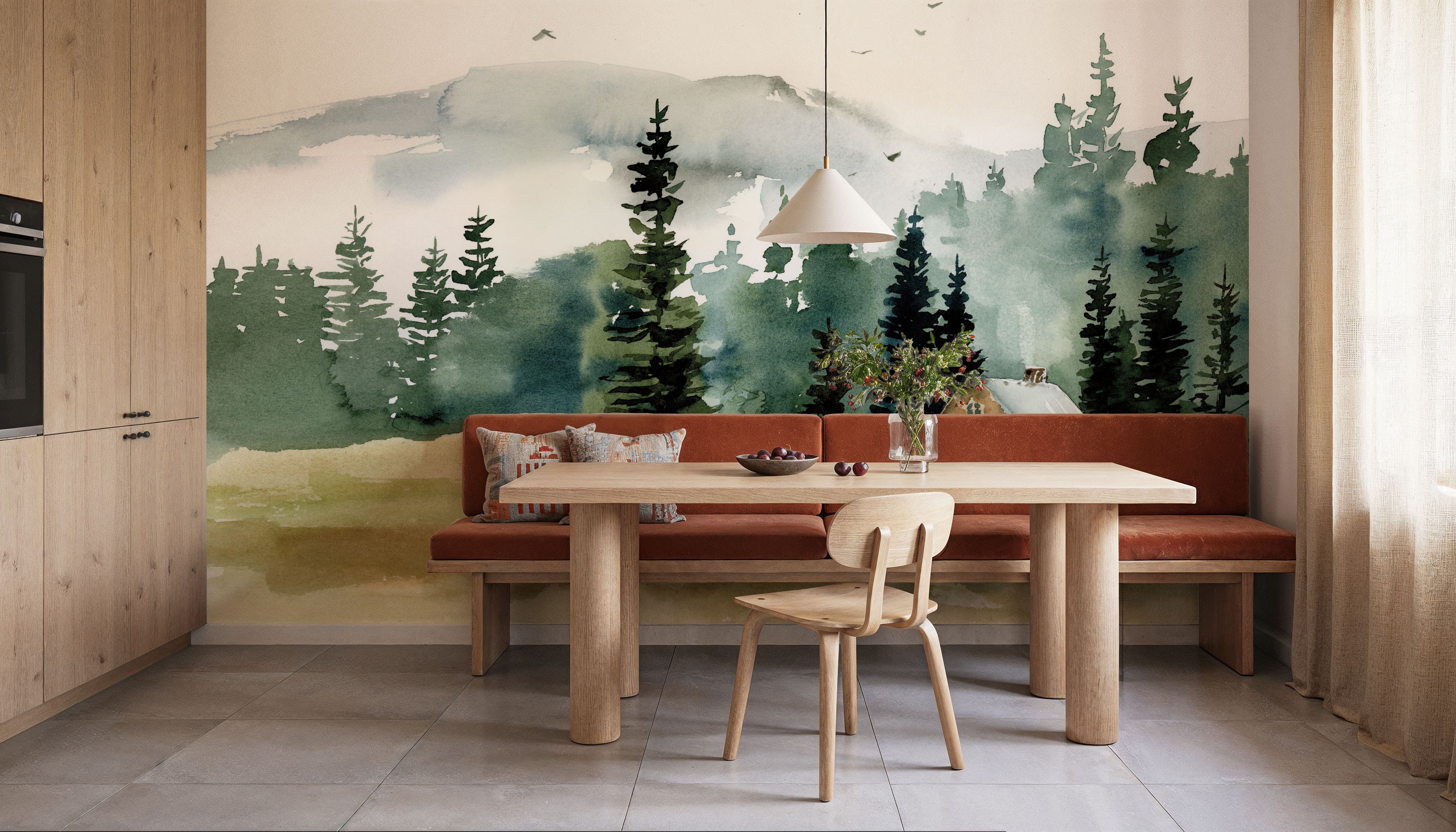 Cabin in the Woods, Wallpaper