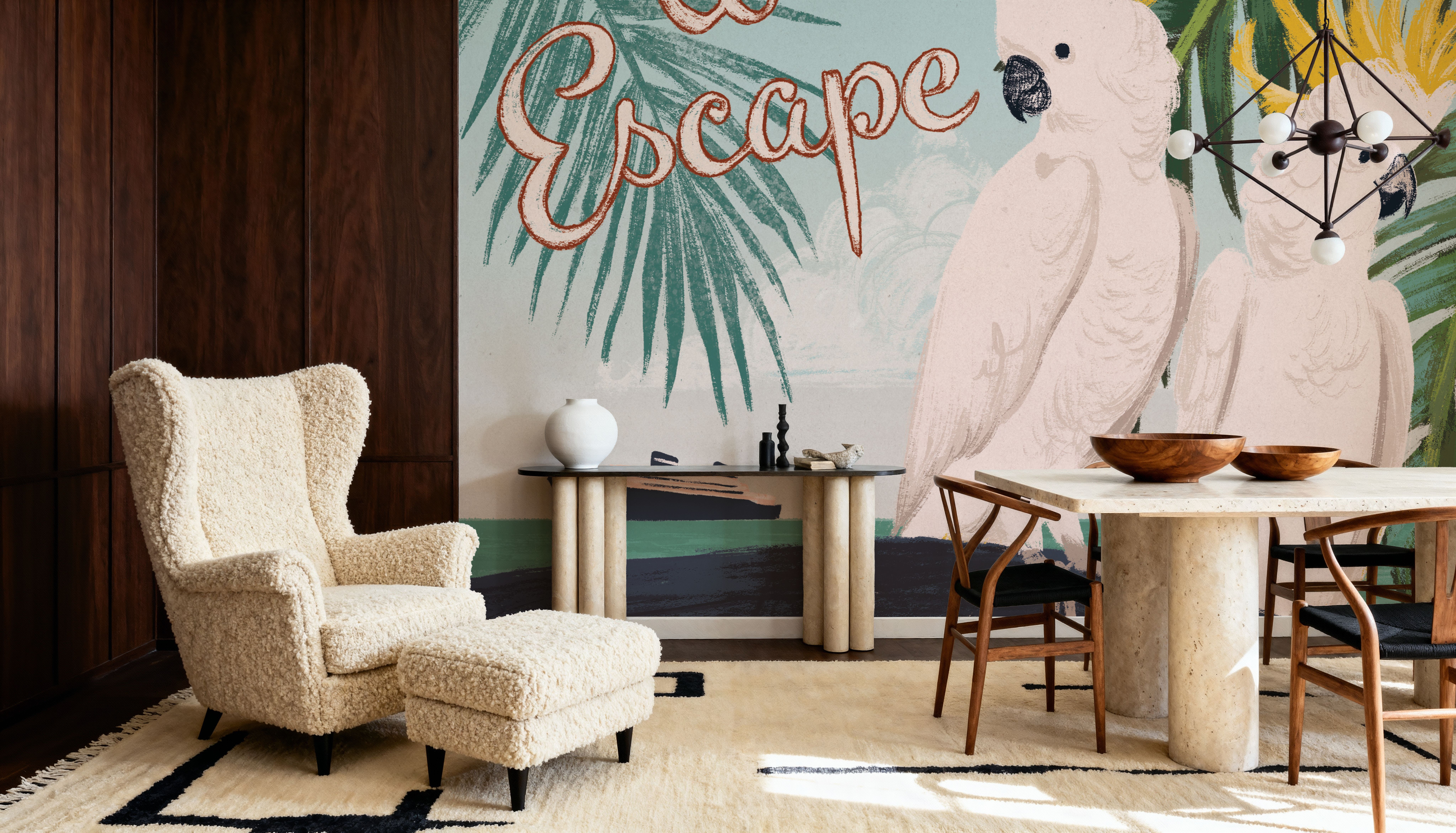 Welcome to Paradise IV, Tapeten