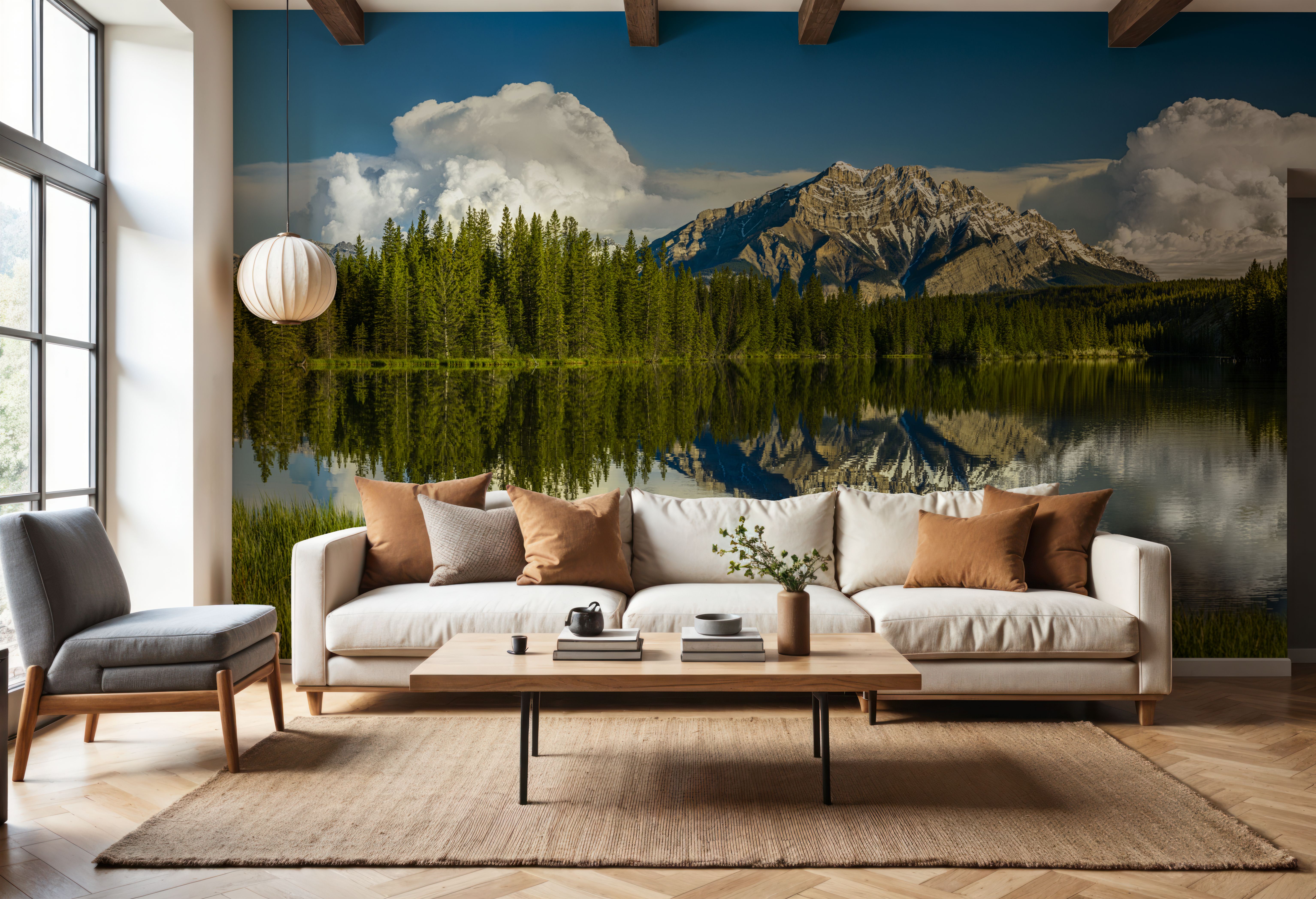 Cascade Mountain Reflection