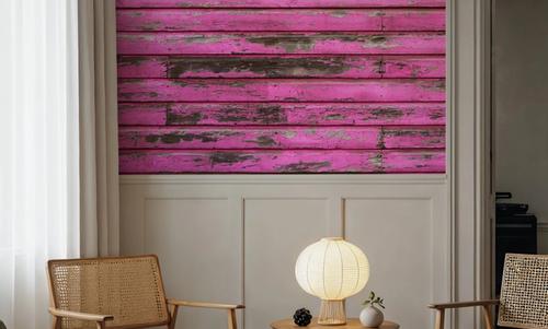 Rustic Pink Panels