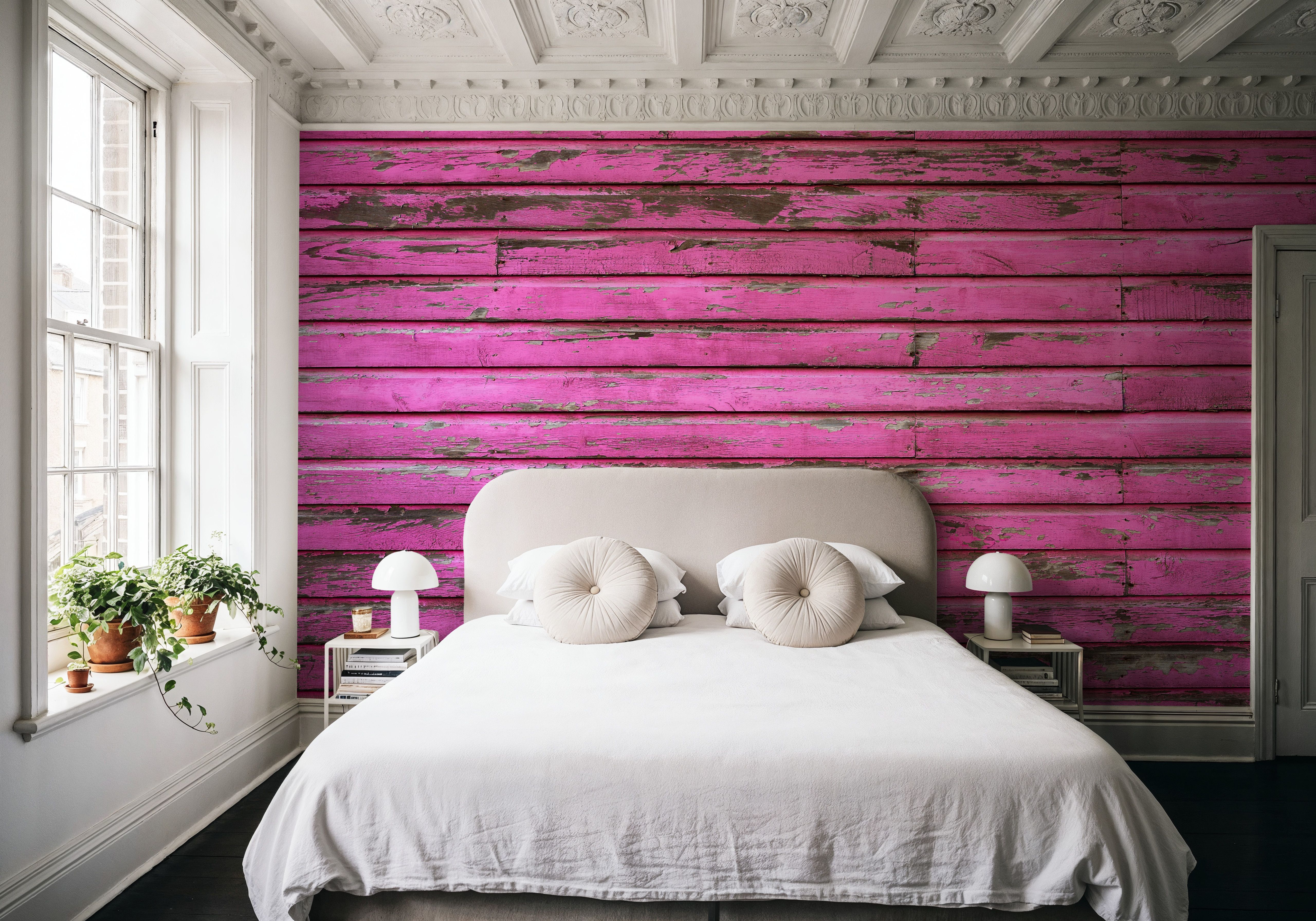 Rustic Pink Panels