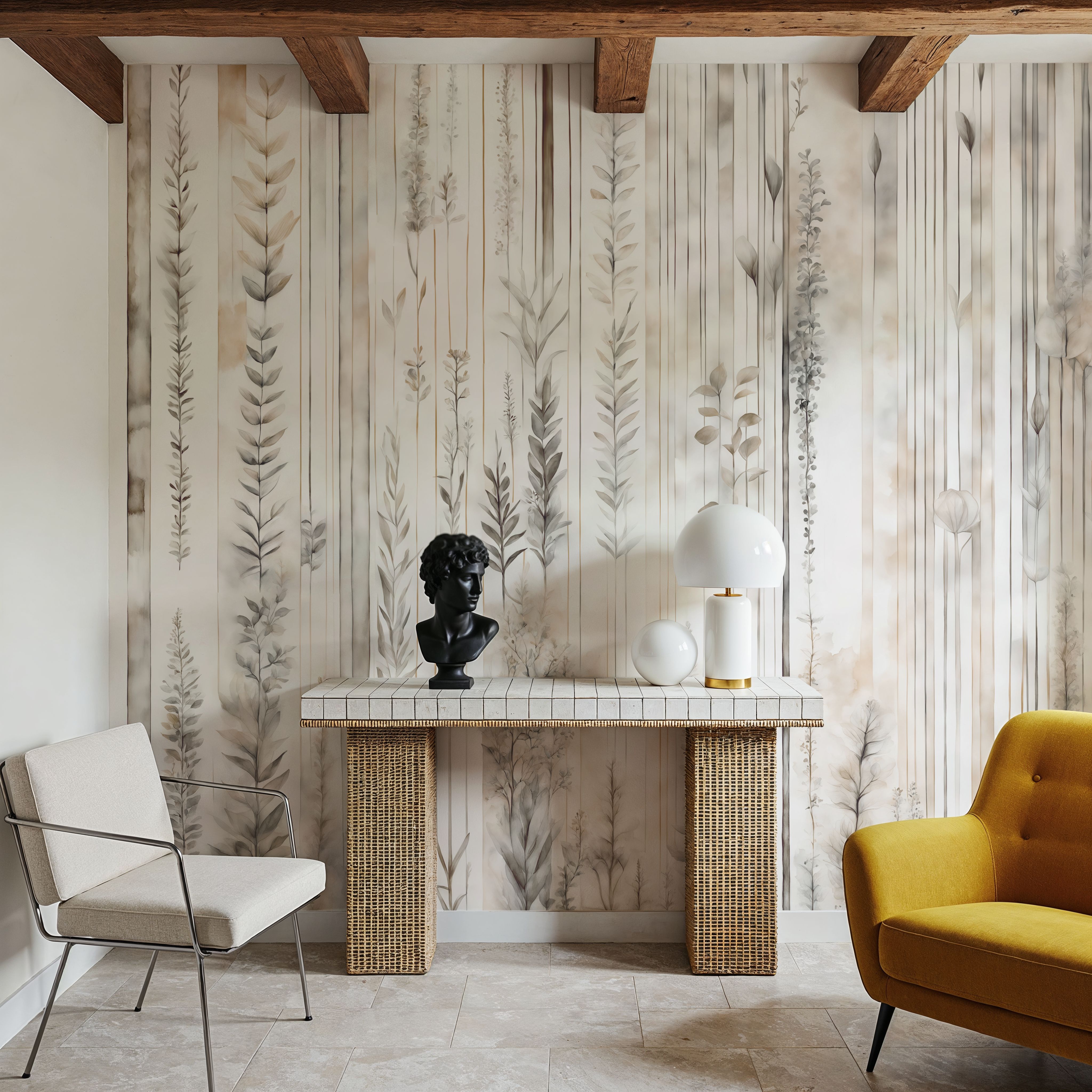 Botanical Wall Beige