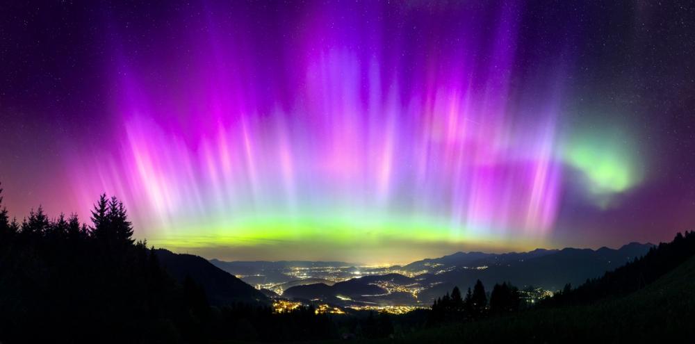 Pink Northern Lights