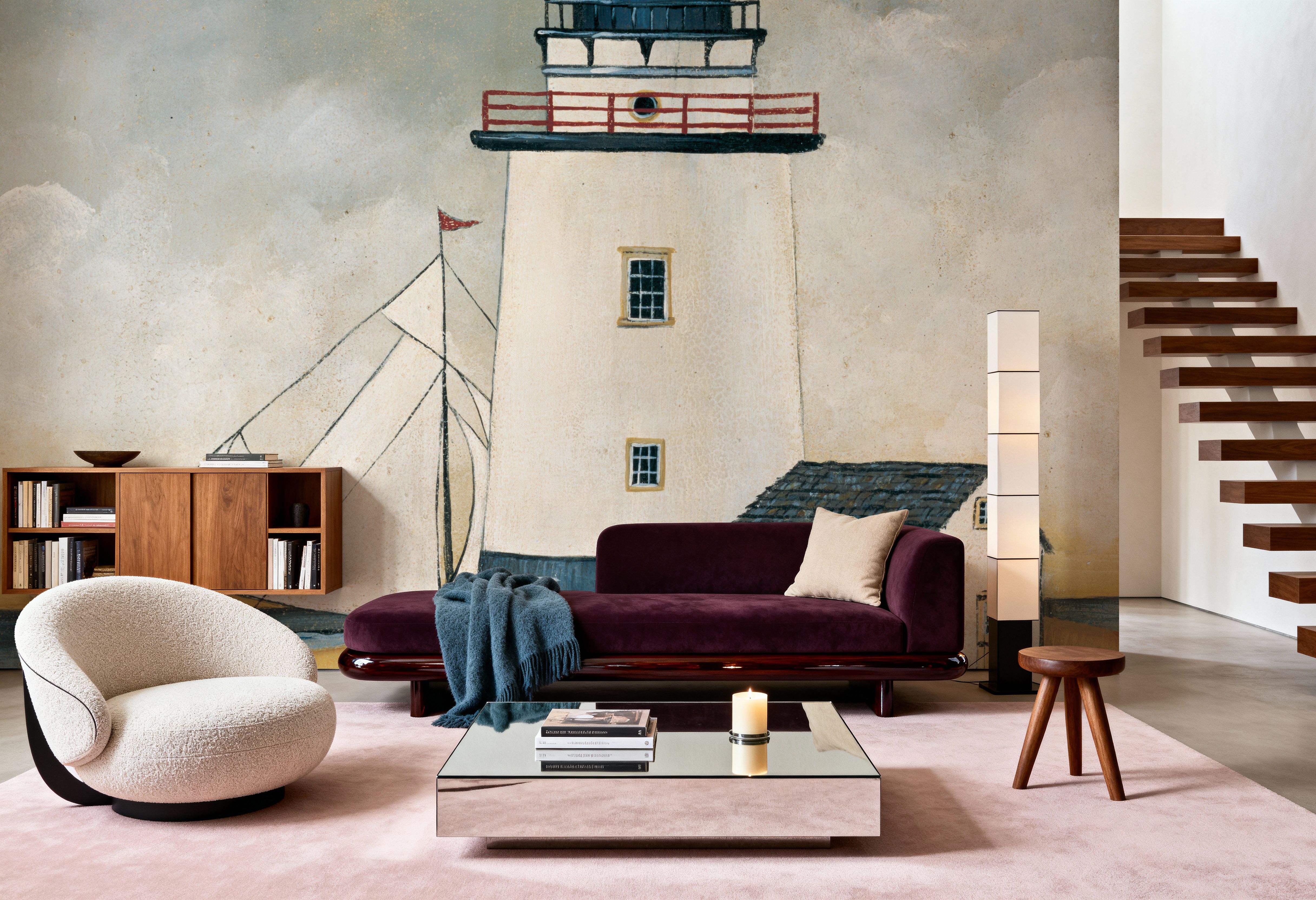 Captains House, Wallpaper