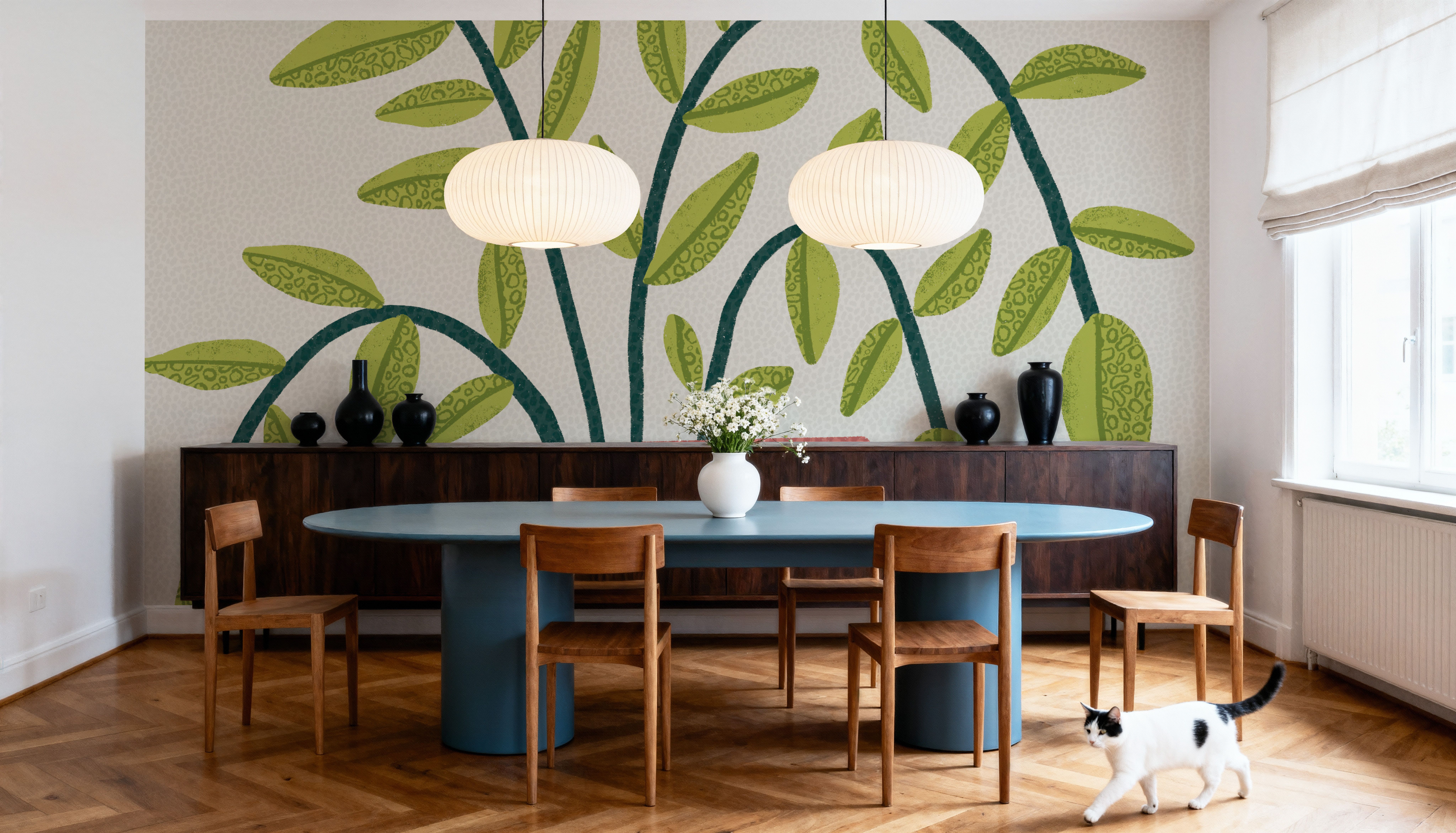 Potted Plants IV, Tapet