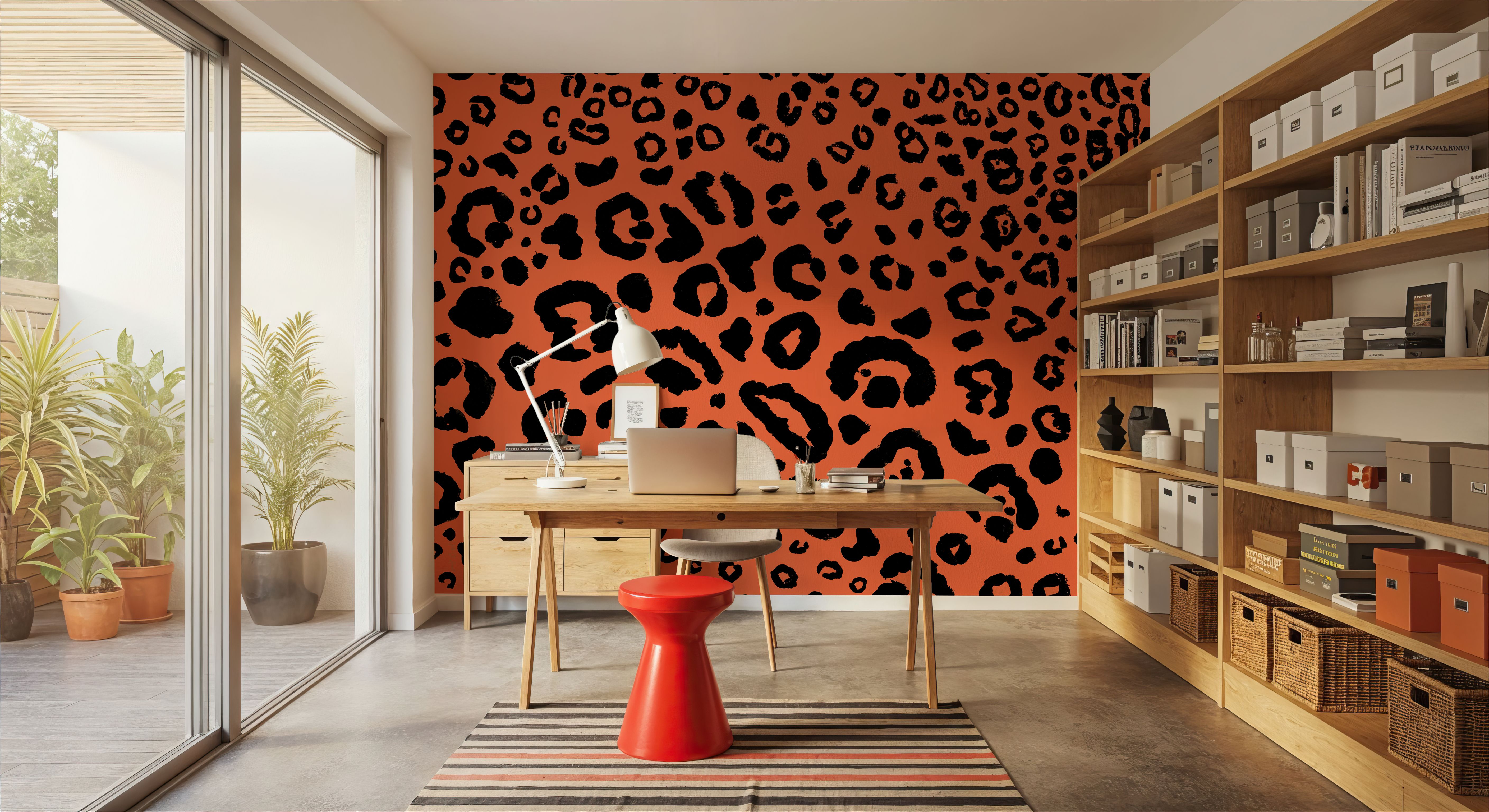 Animal Print II Orange