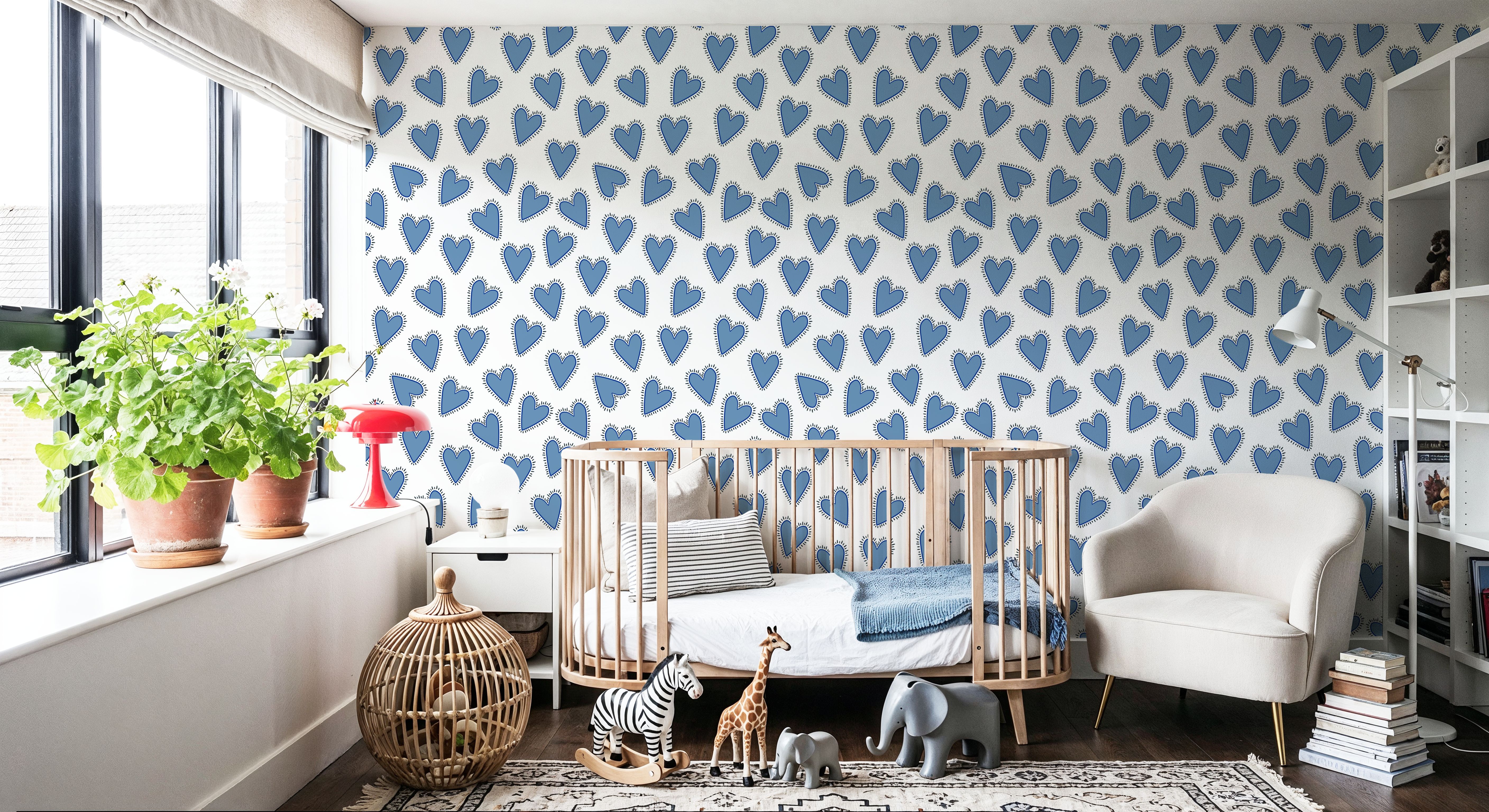 Iconic Pop Hearts, Sky Blue