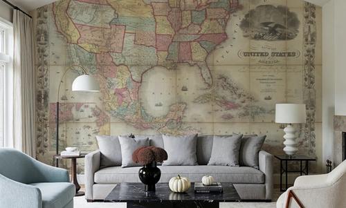 Colton's Unites States Map 1857