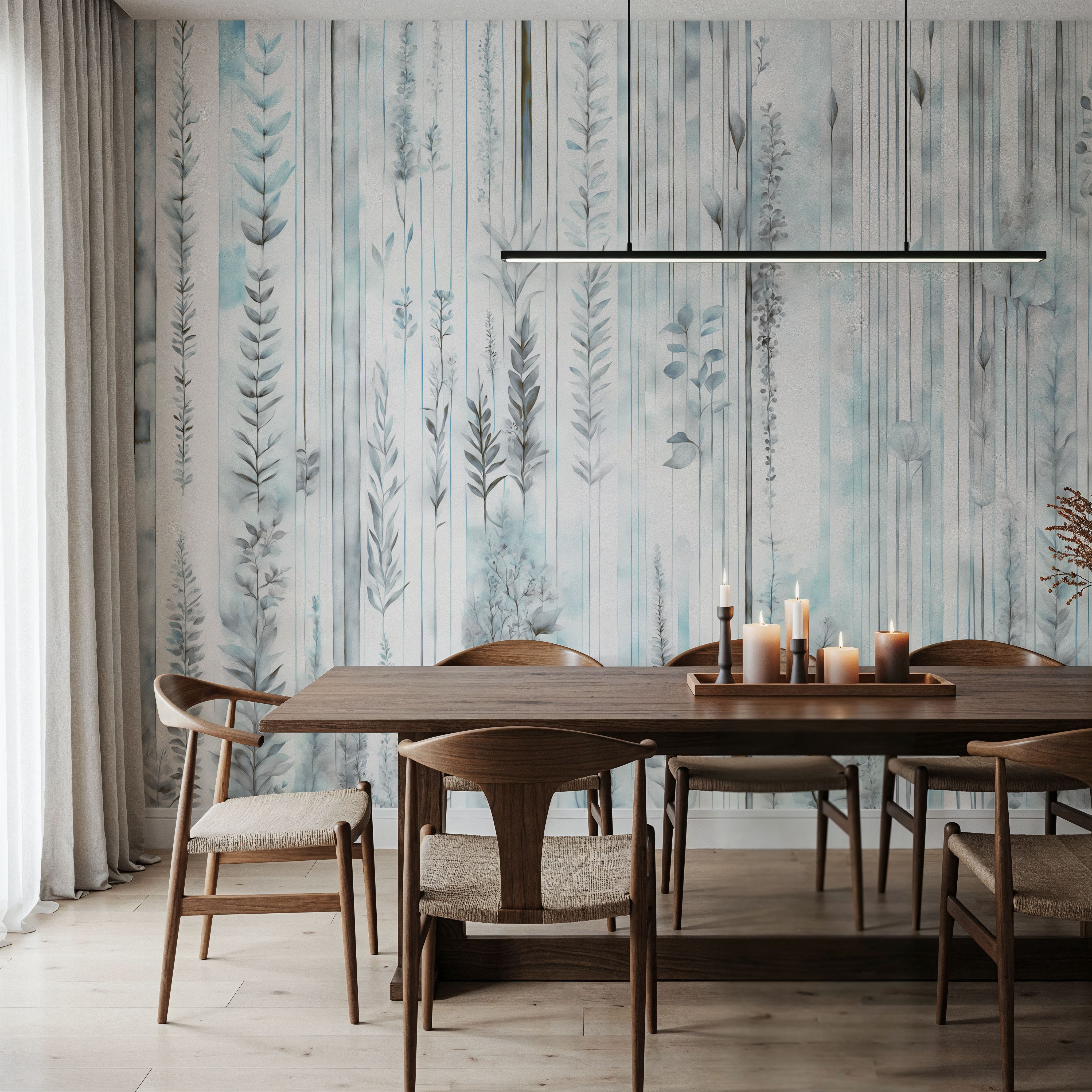 Botanical Wall Teal
