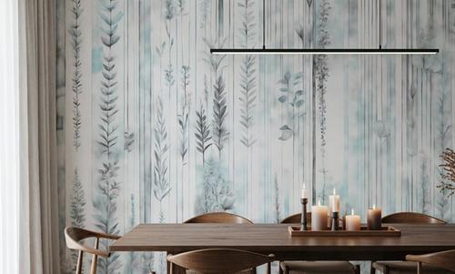 Botanical Wall Teal