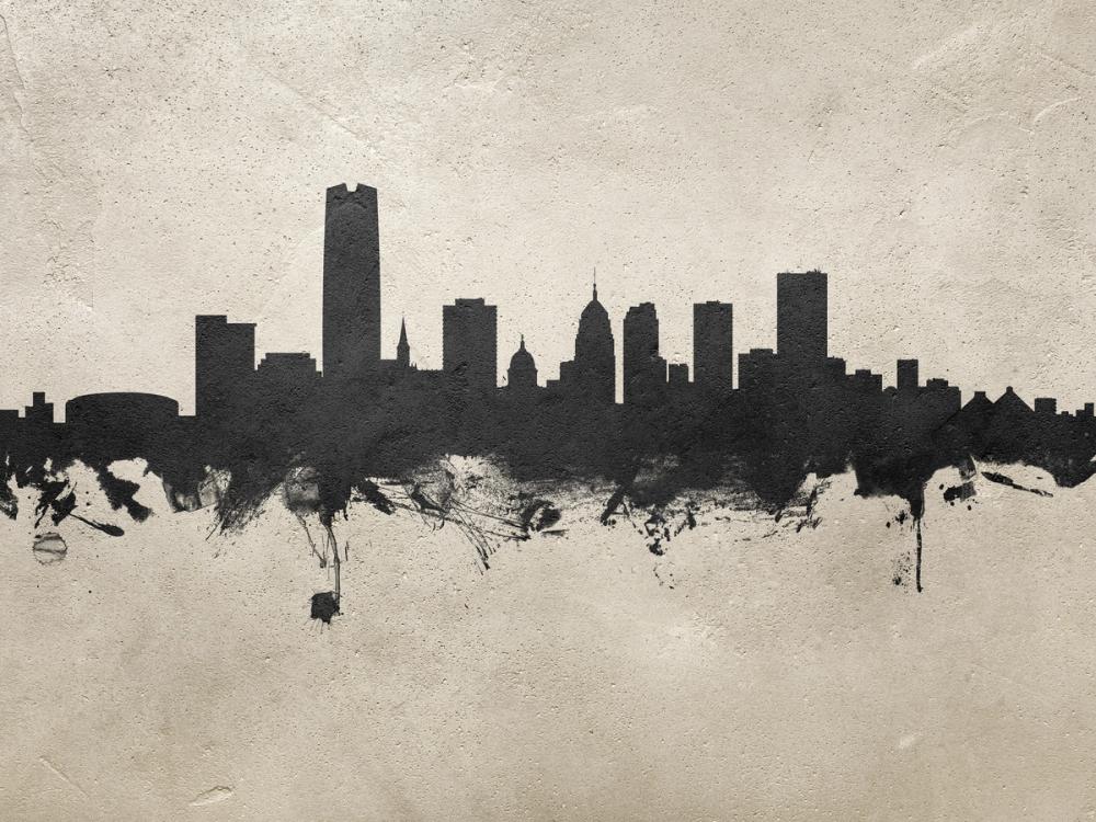Oklahoma City Skyline Concrete