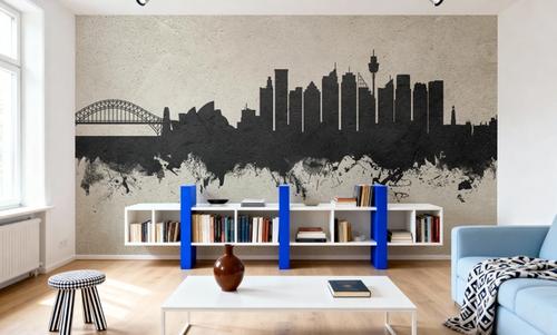 Sydney Australia Skyline Concrete