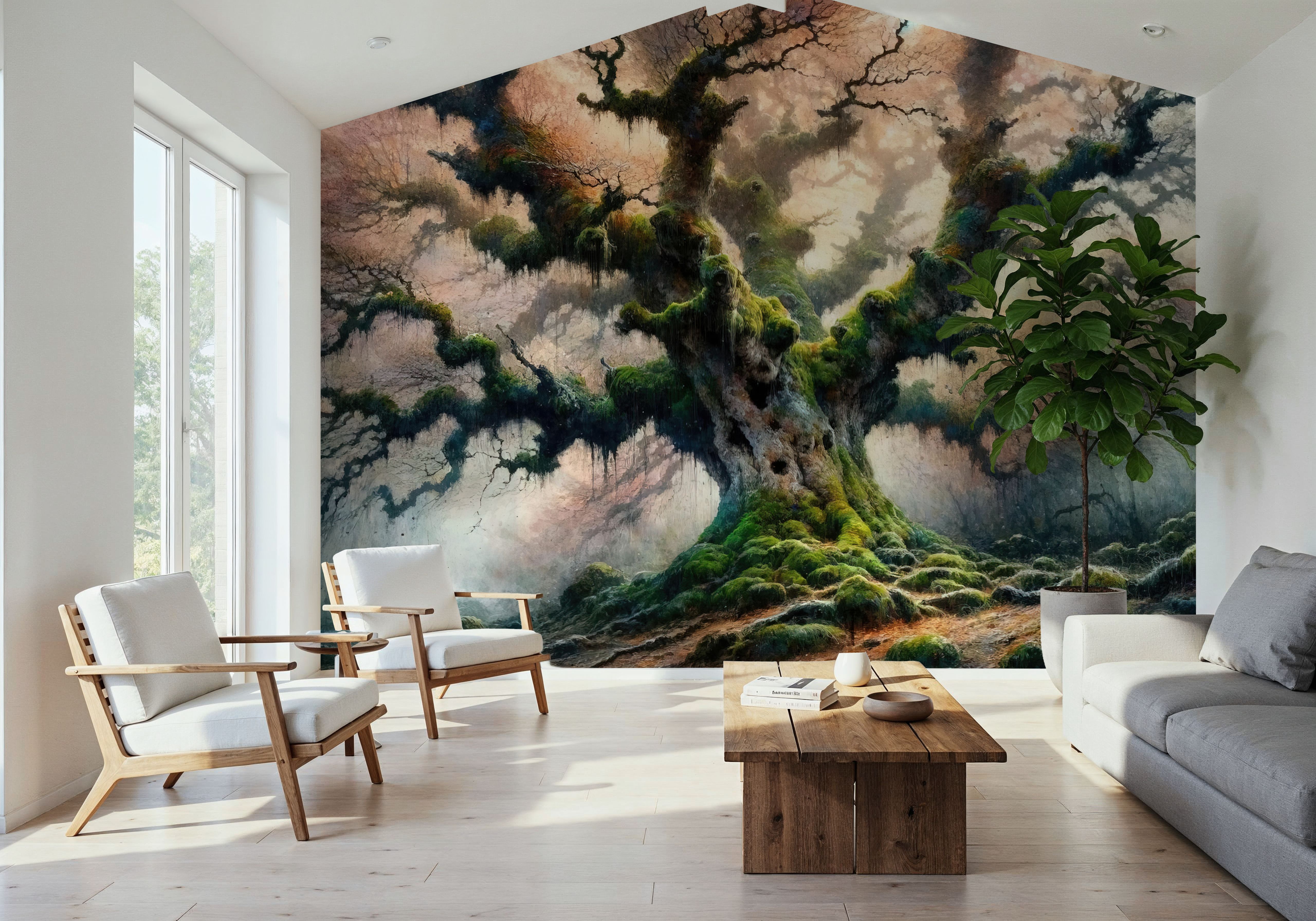 Ancient Tree Whispers, Carte da parati