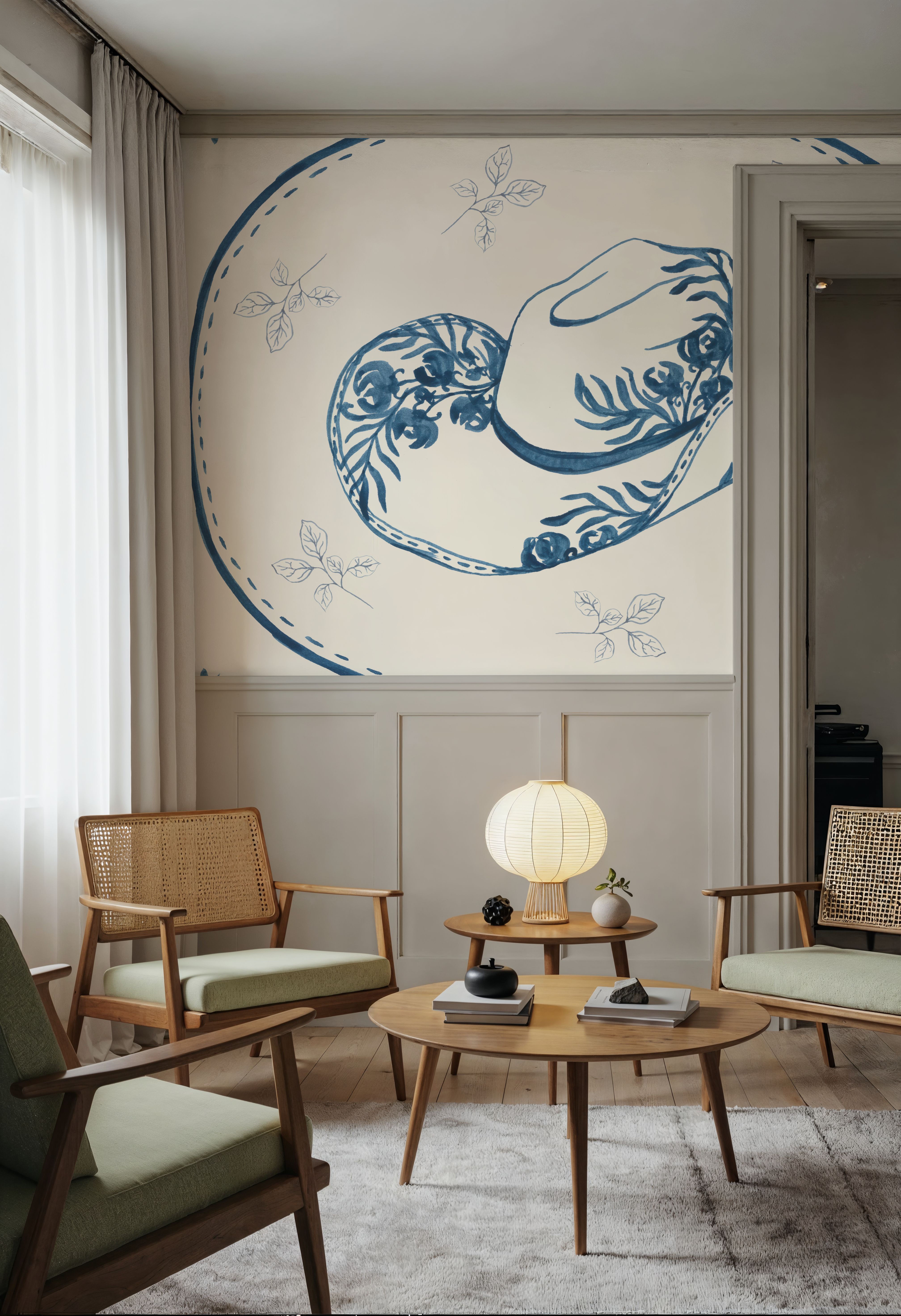 Chinoiserie Cowgirl III