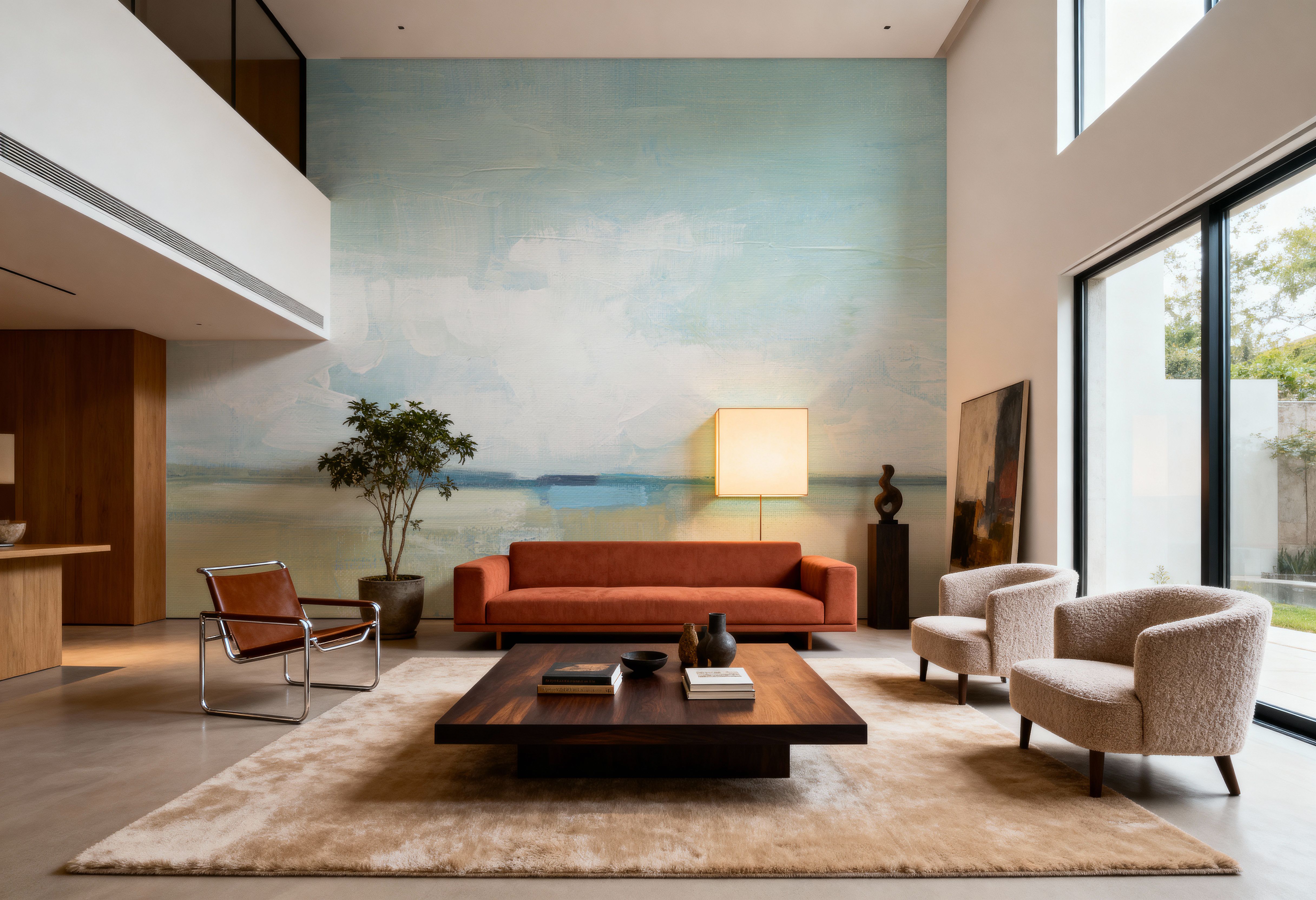 Where is the Tide, Behang