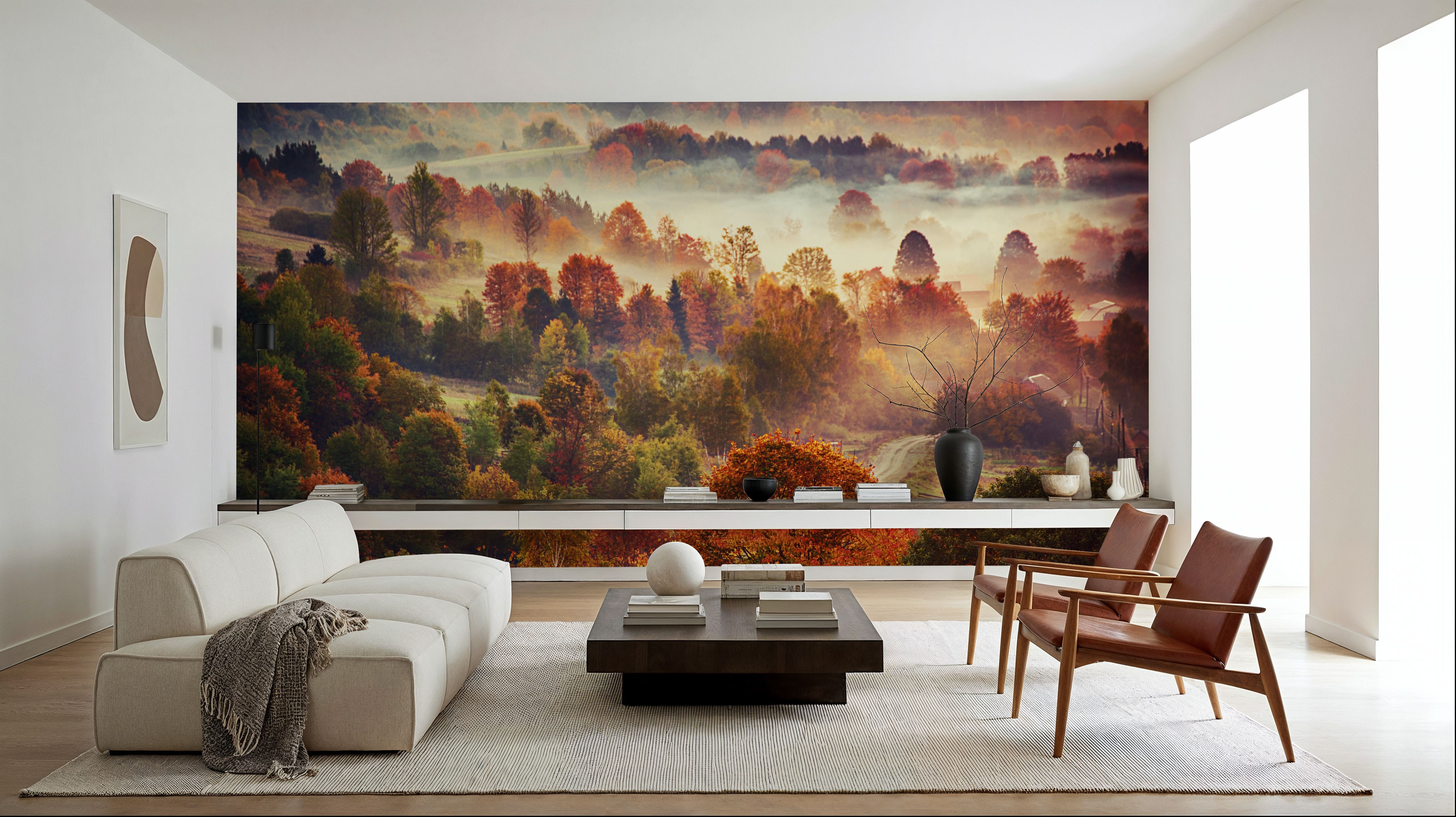 Autumn Mountain Morning