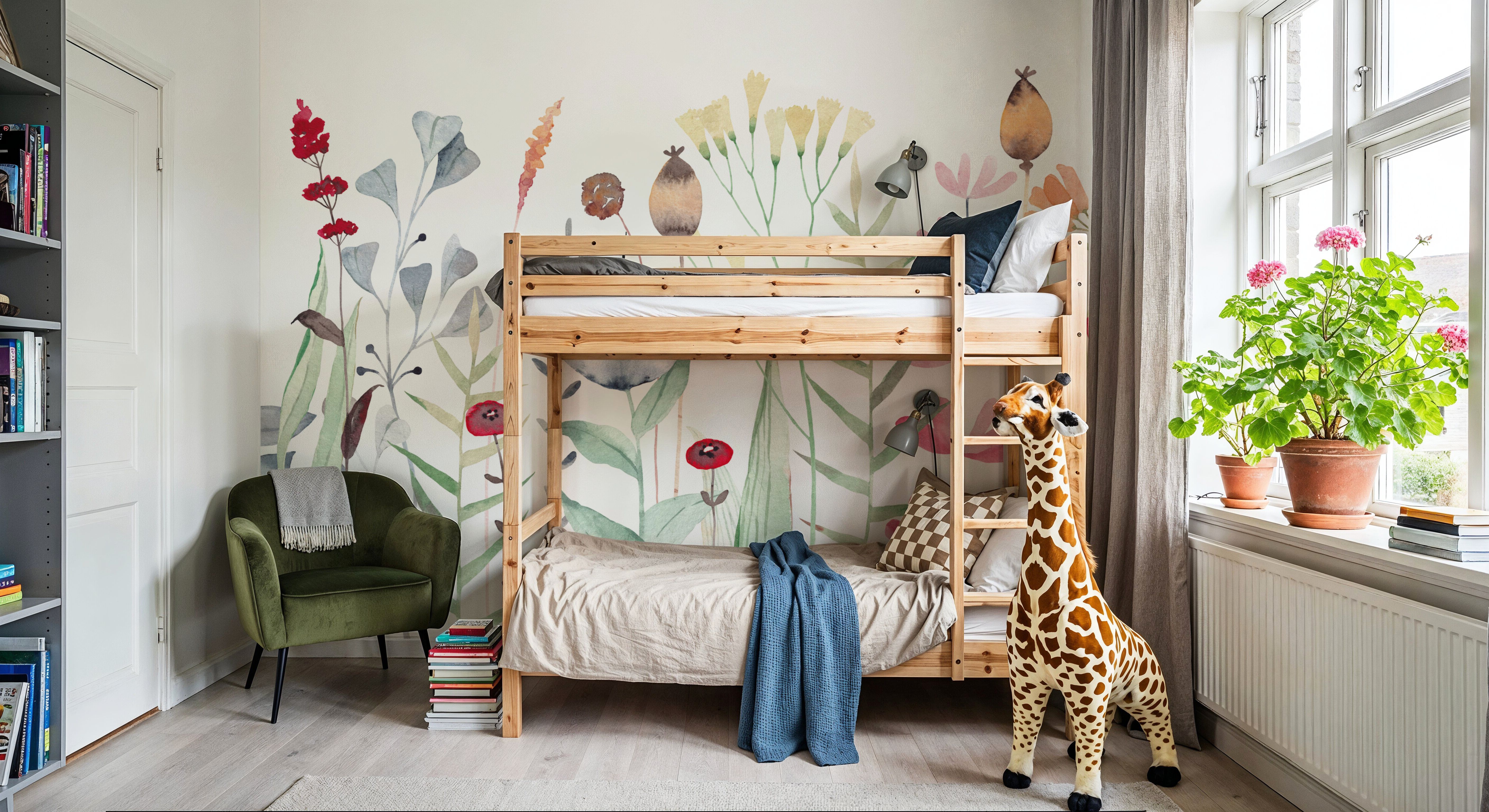 Floral Jungle, Wallpaper