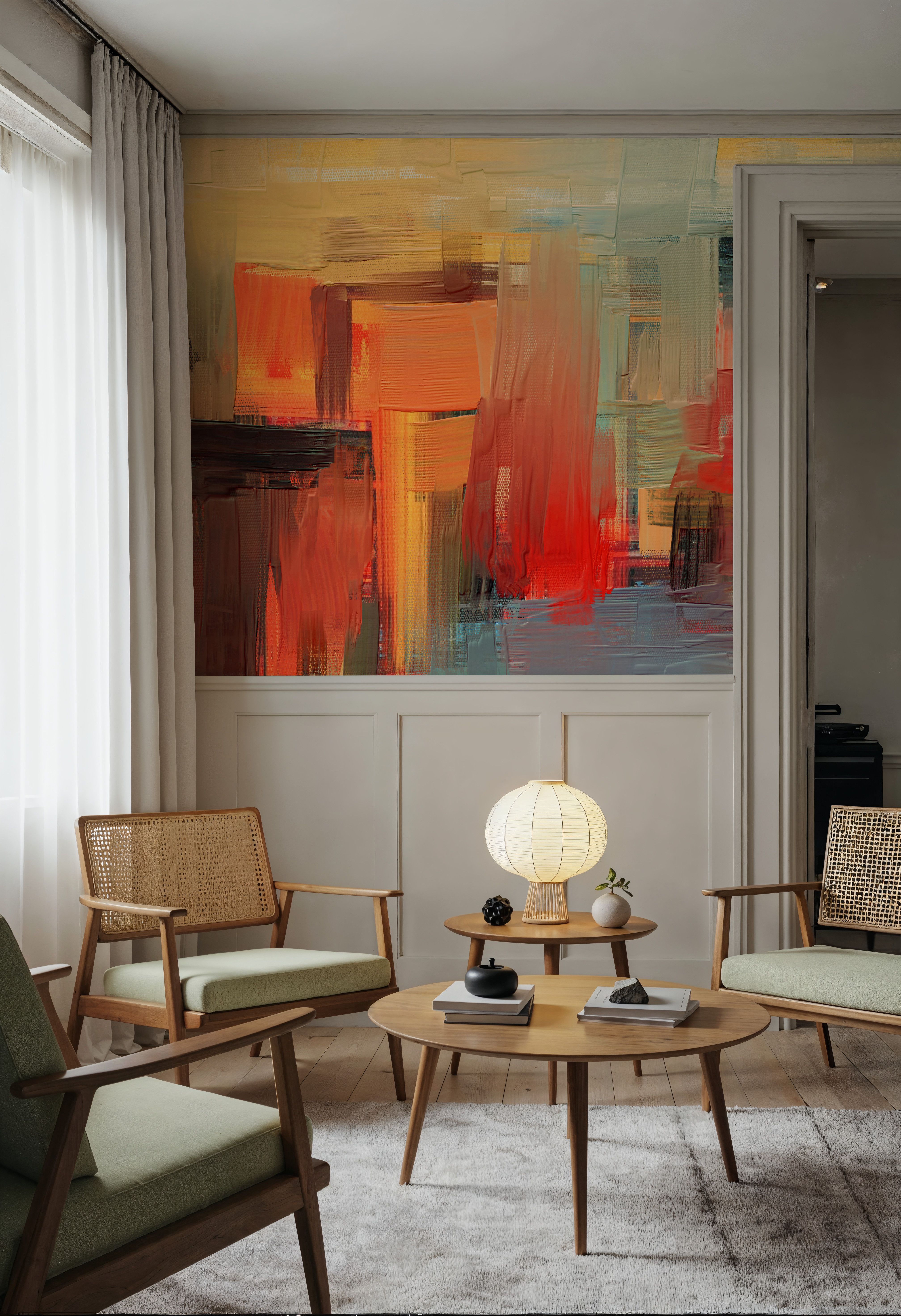 Sense Of The City, Yellow And Orange