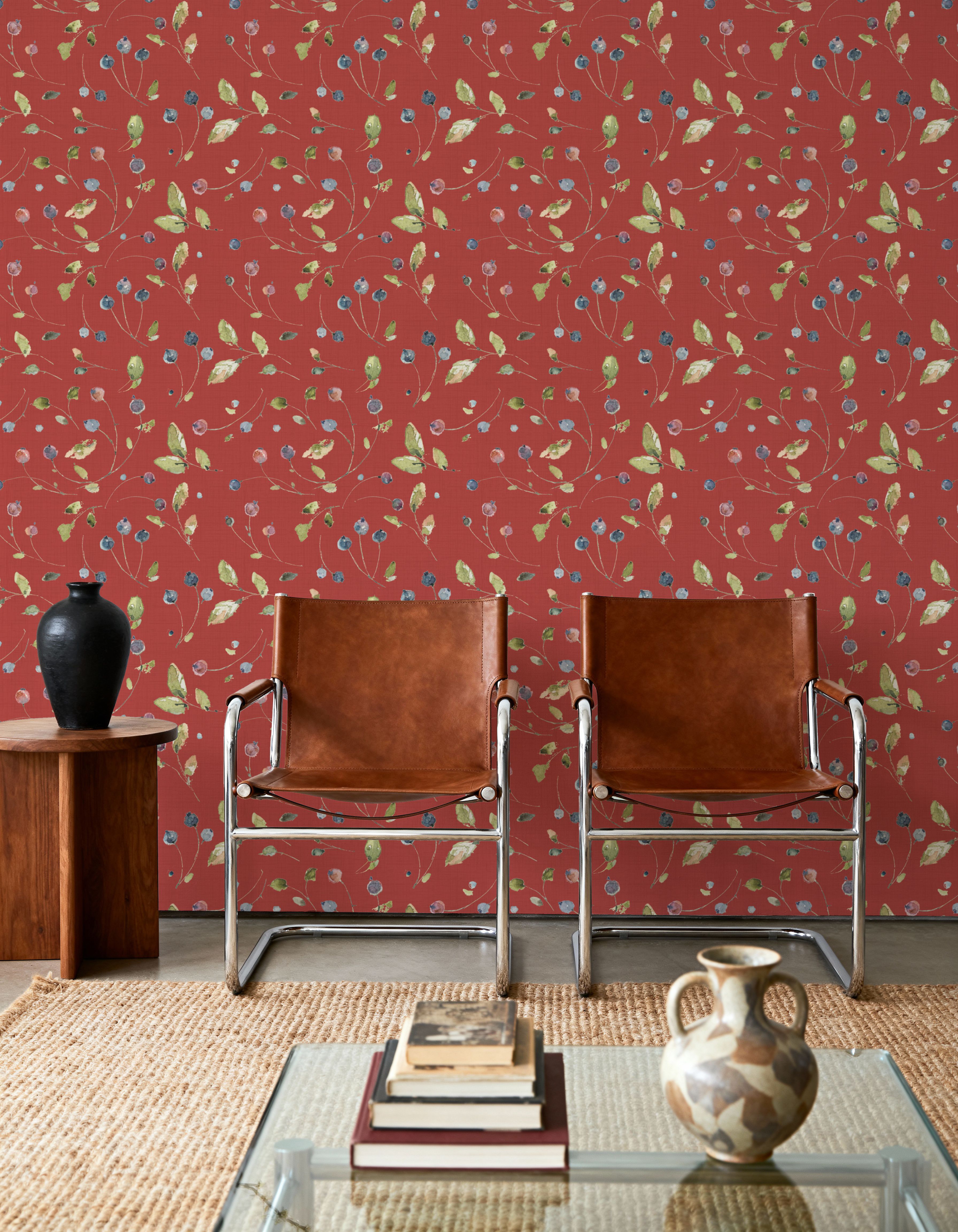 Time to Share Floral Red
