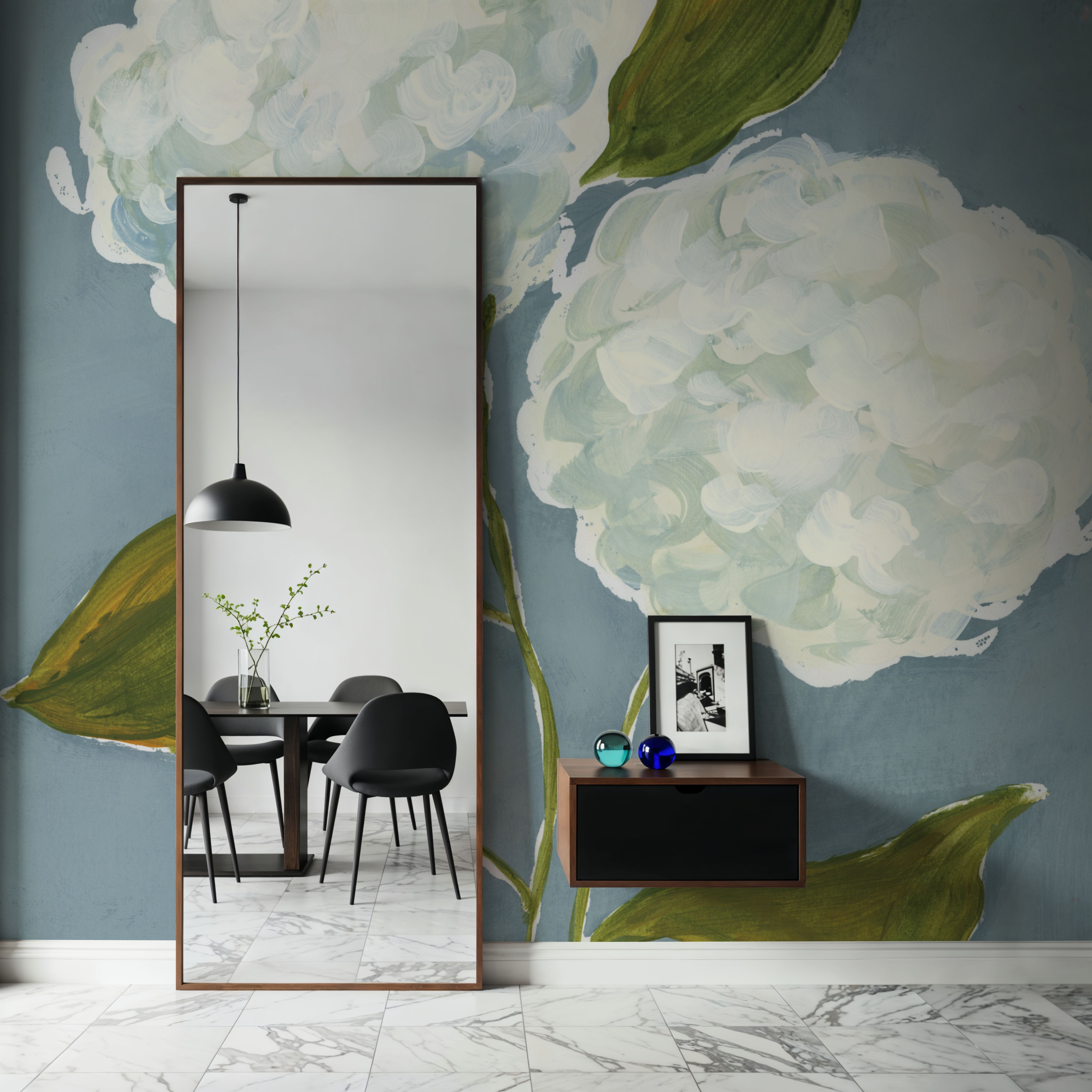 Dusty Blue Hydrangea III