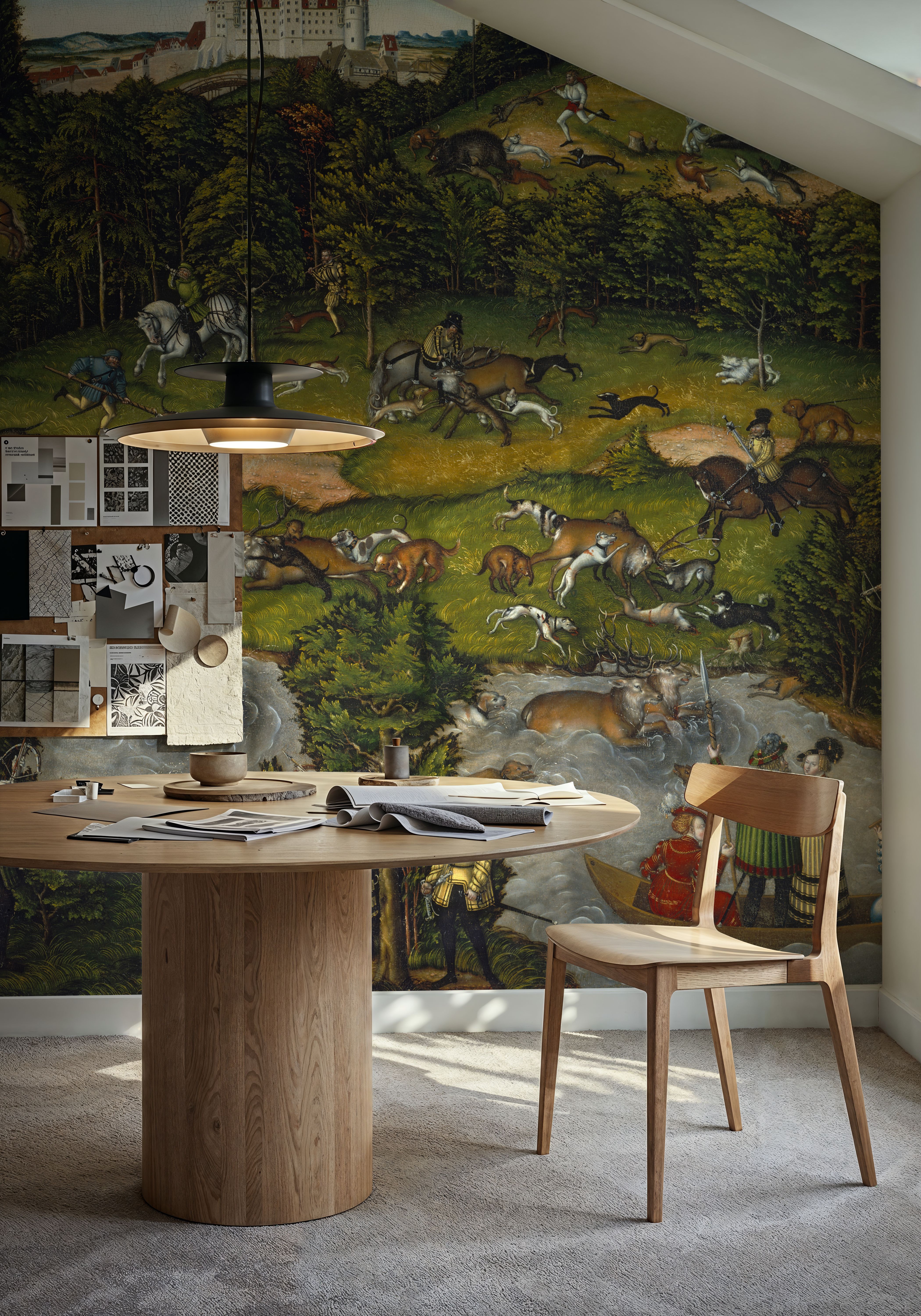 Hunting near Hartenfels Castle