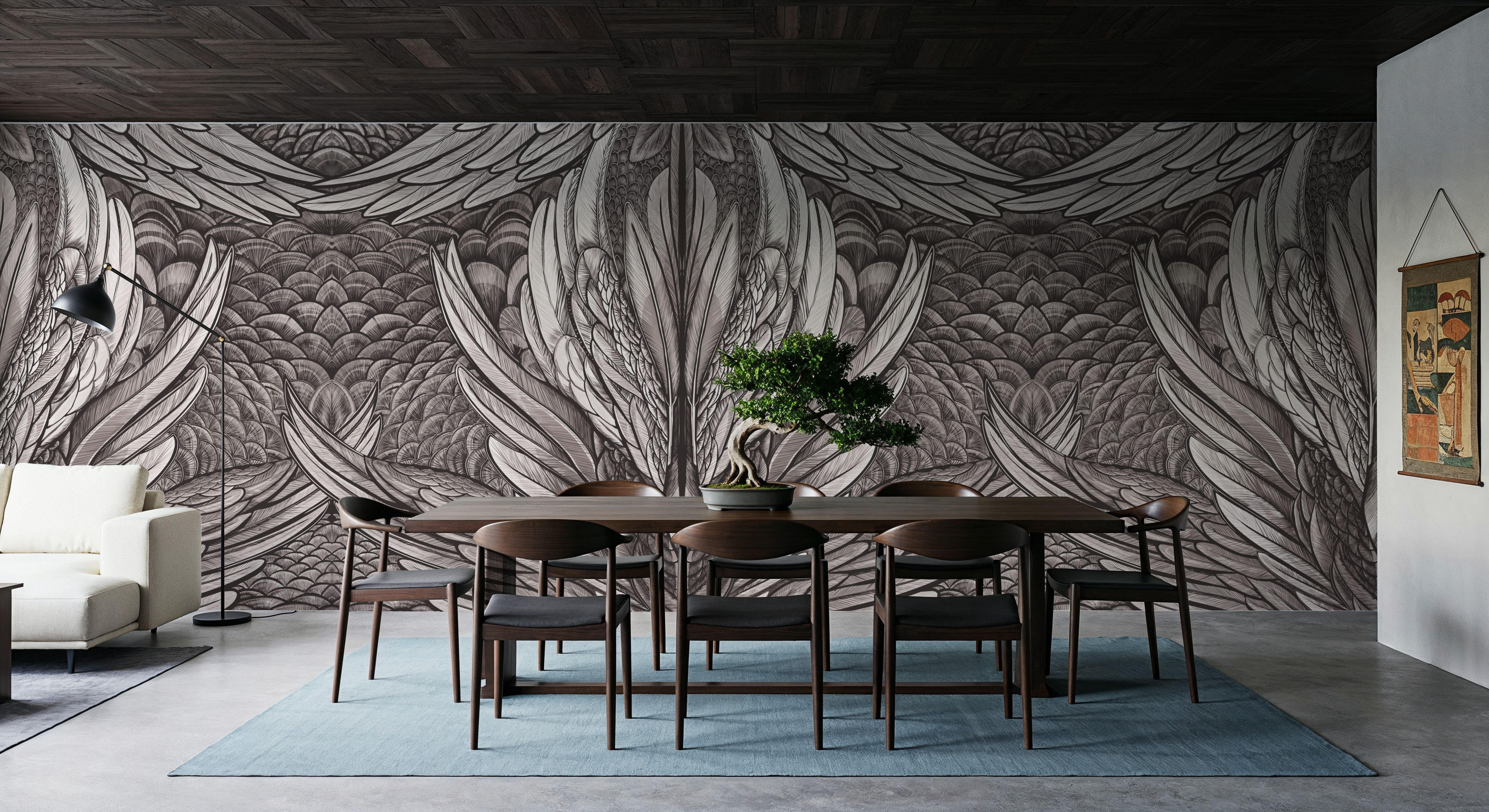 Irridescent Black&White