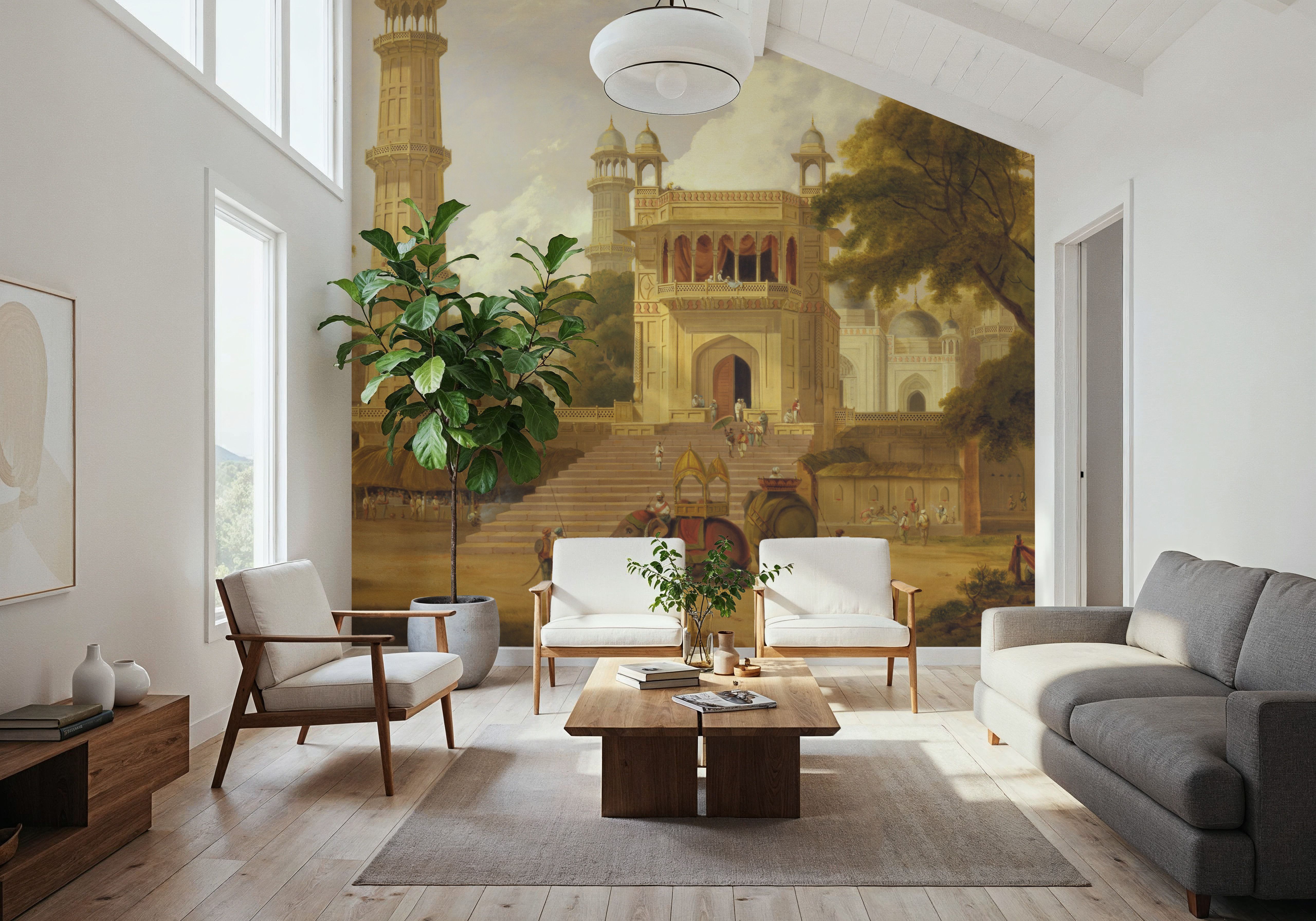 Indian Temple, Said to Be the Mosque of Abo-ul-Nabi,