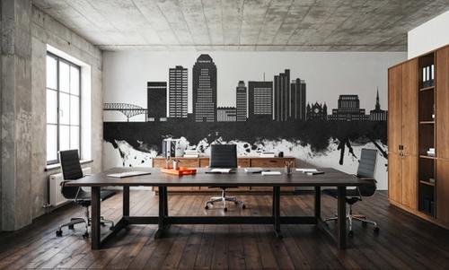 Shreveport Louisiana Skyline Black & White