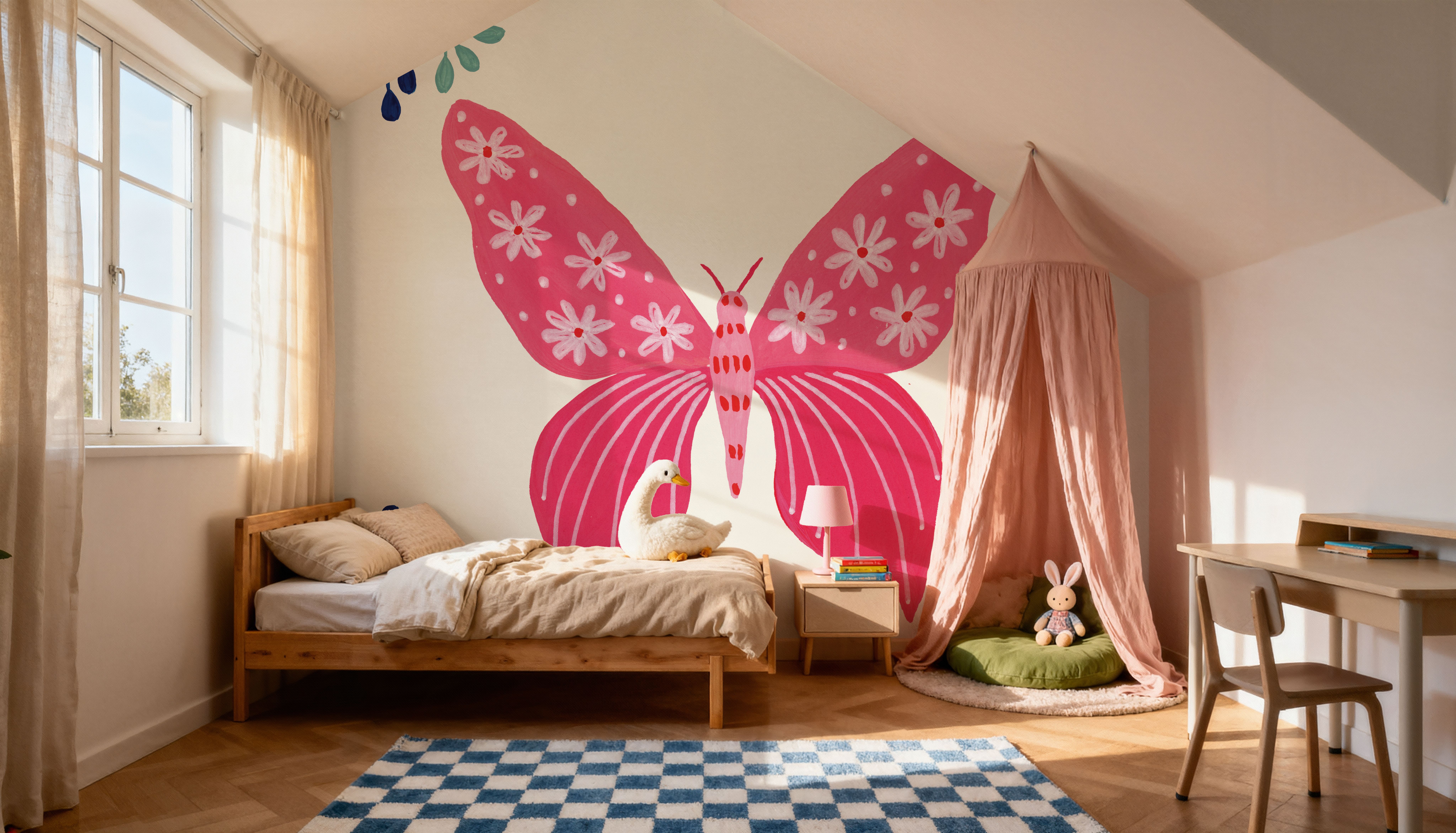 Folk Butterfly VI