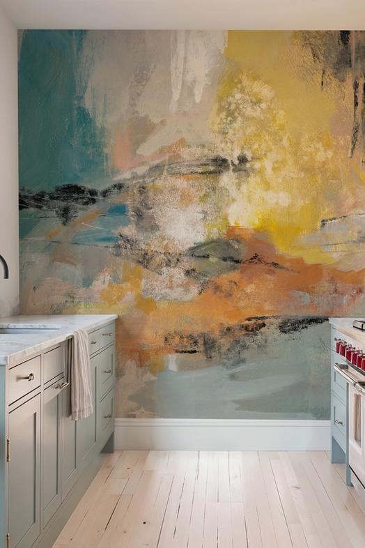 Sea And Land on Canvas