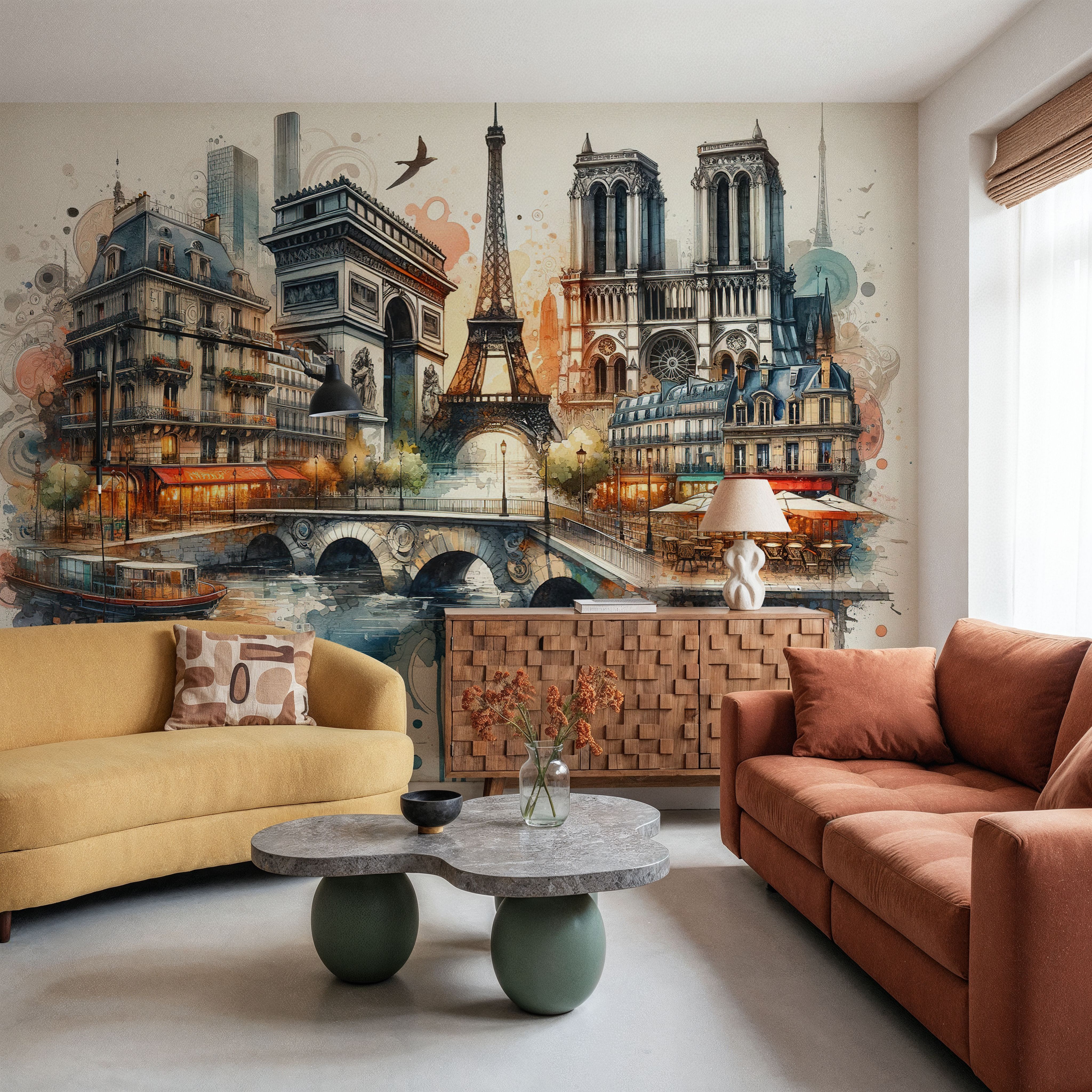 Watercolor Paris