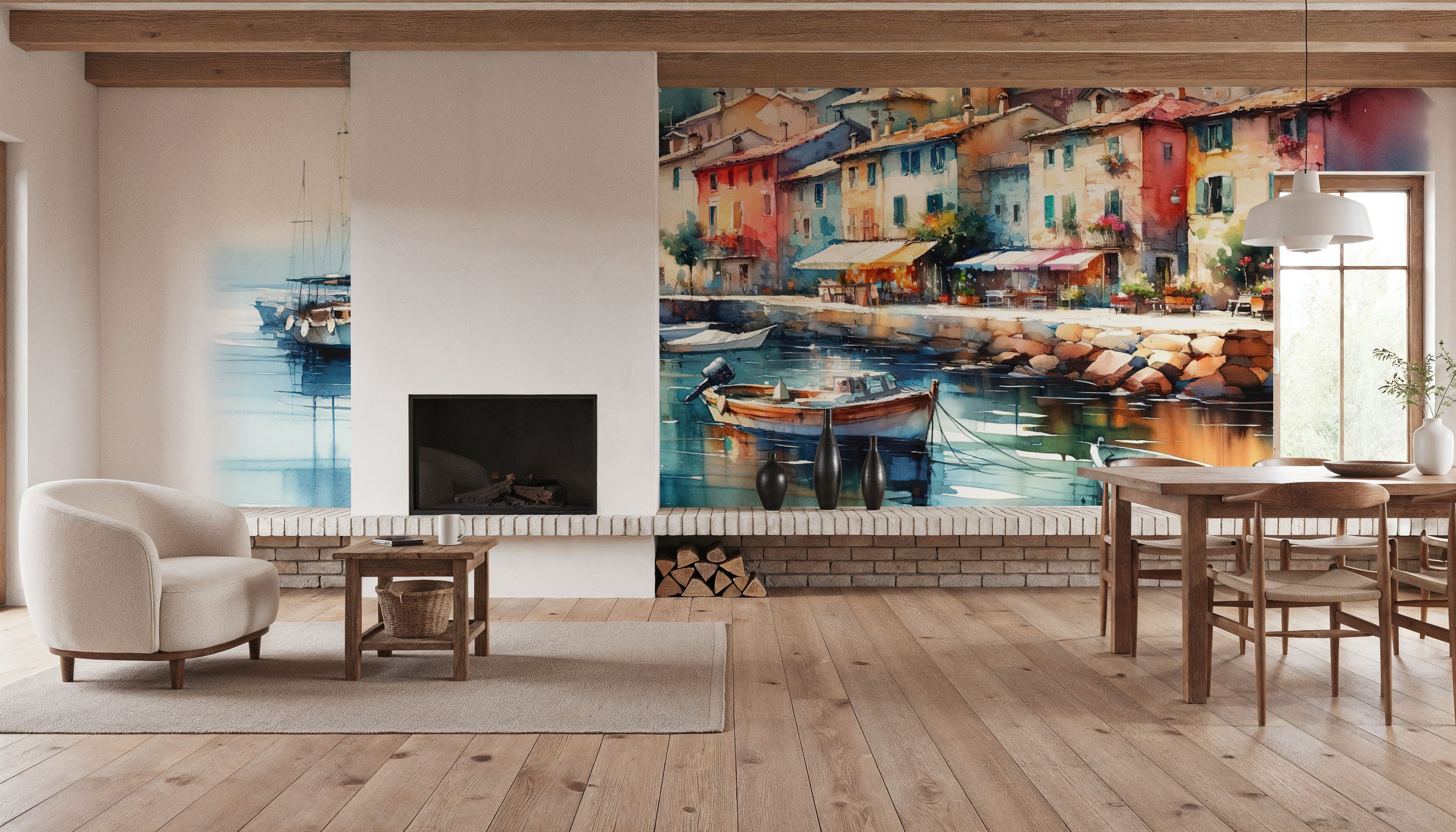 Seaside Village Tranquility
