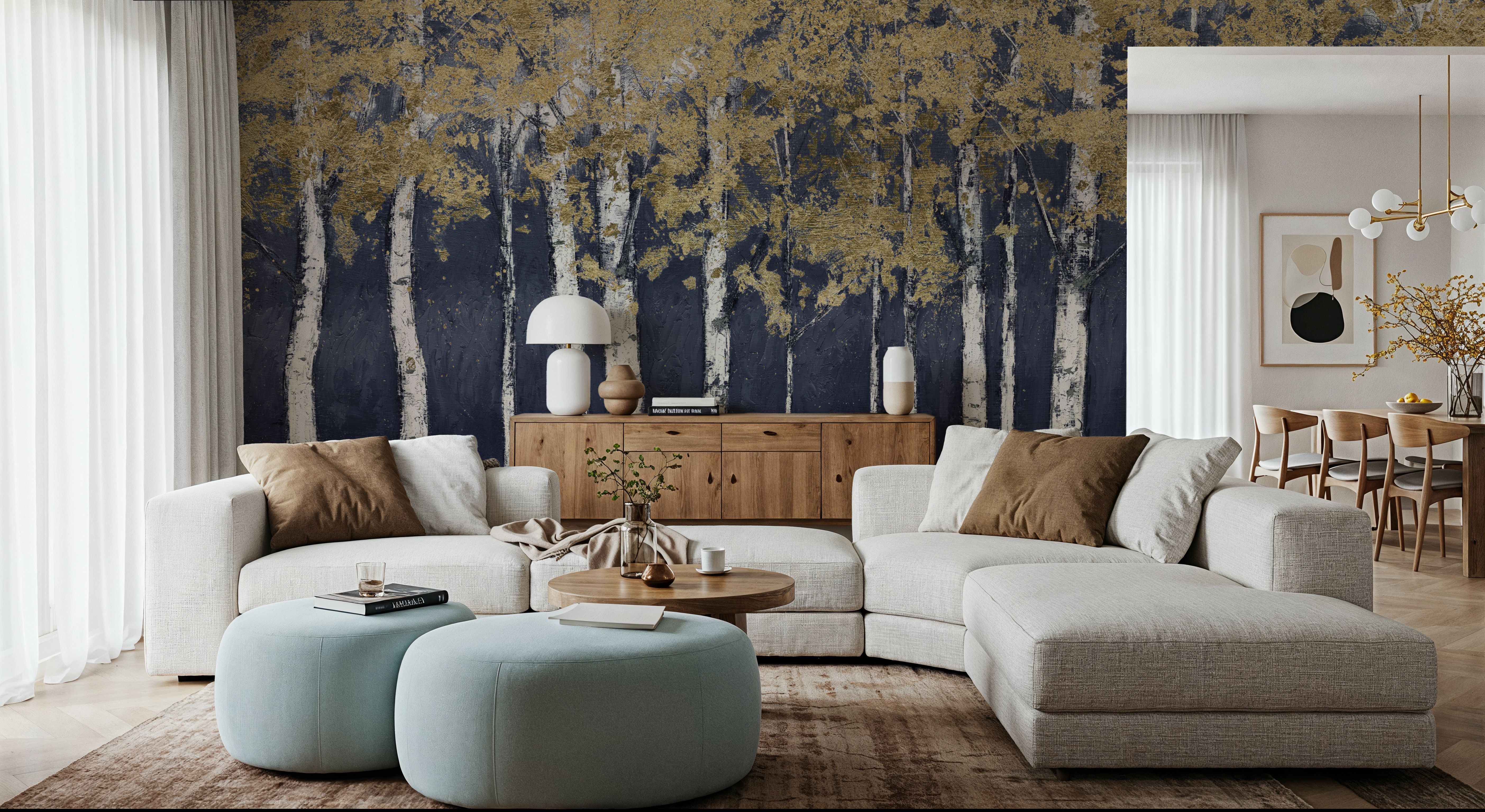Shimmering Forest Indigo
