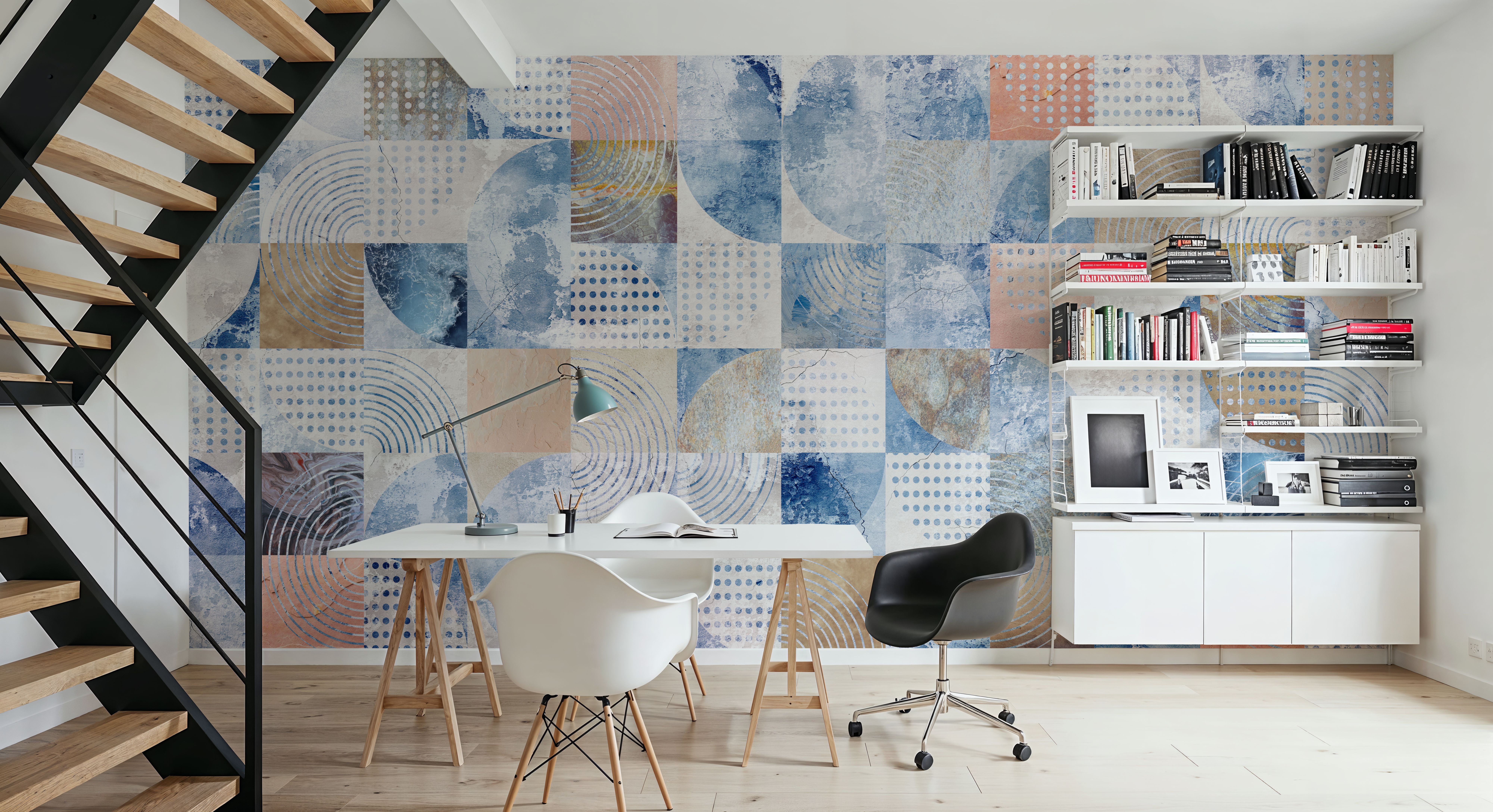 1970 Fresco, Papier peint