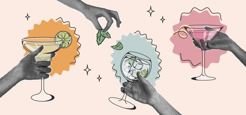 Retro Glamour Drinks