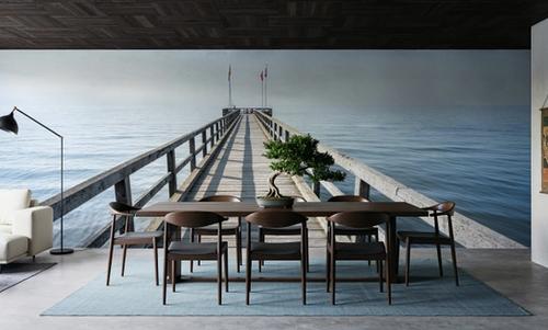 Strand Pier Blue