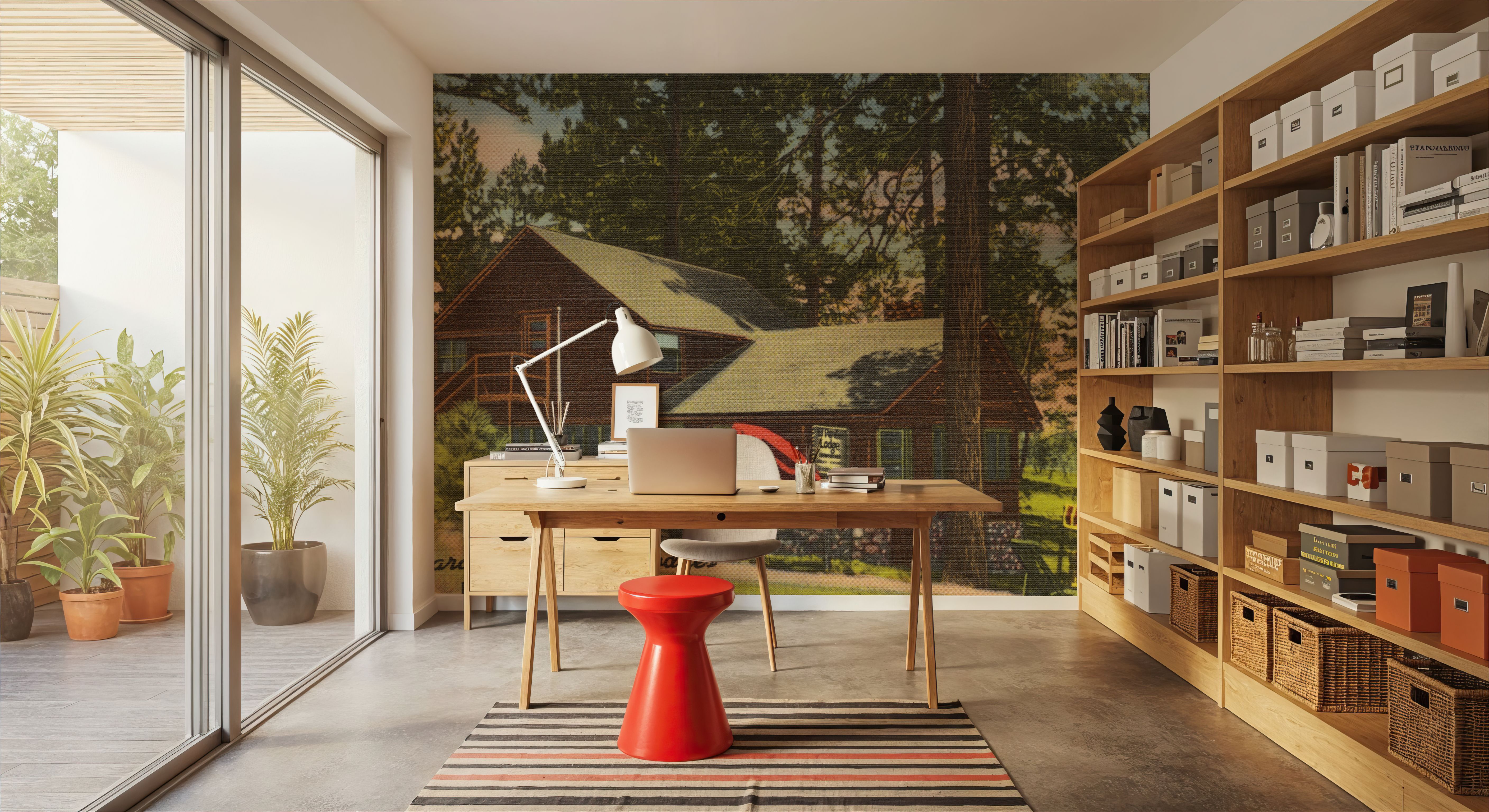 Greetings from El Paraiso Motel - Screenprint Postcard