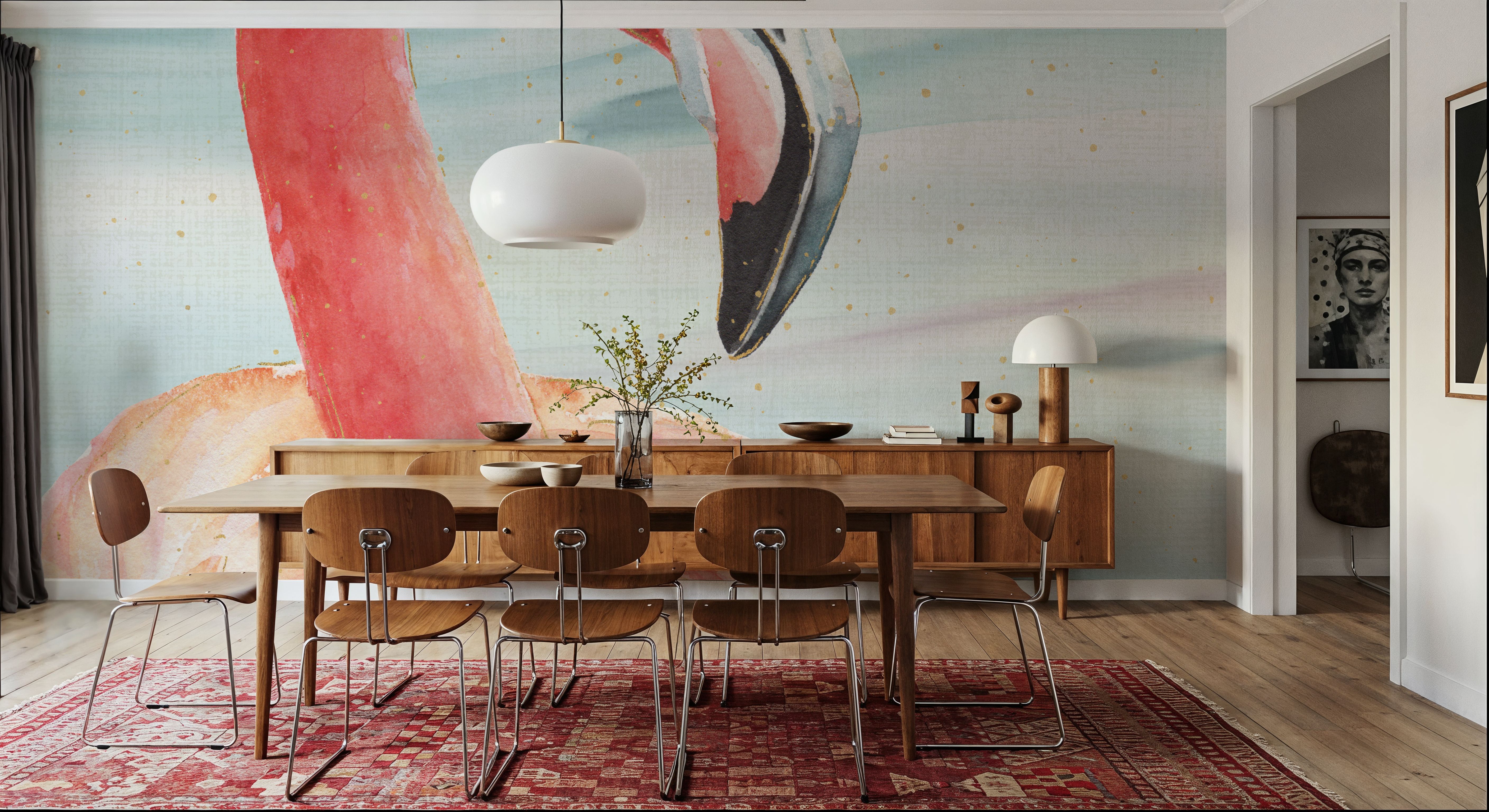 Gracefully Pink II Water Wash