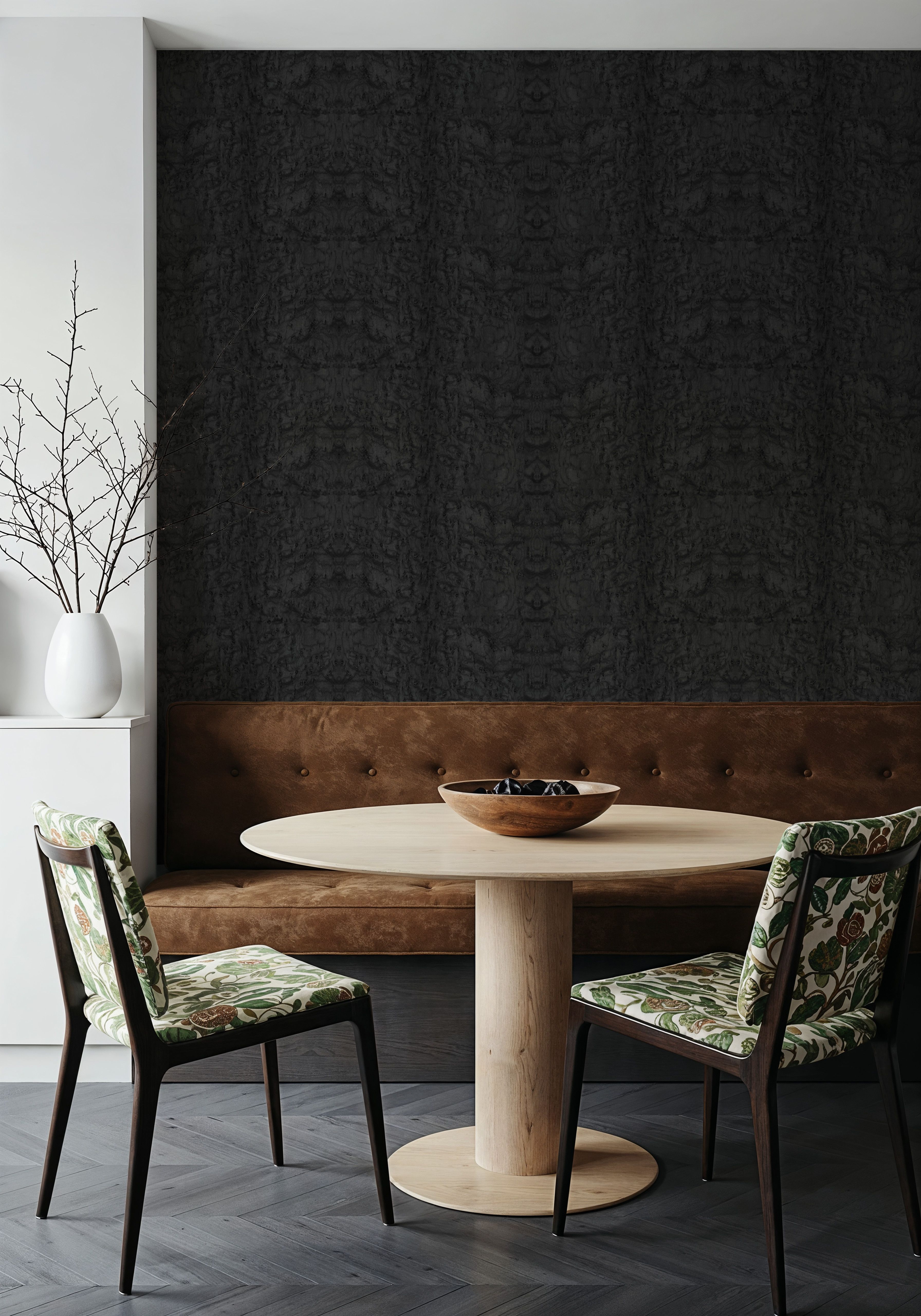 Burl Wood, Coal, Wallpaper