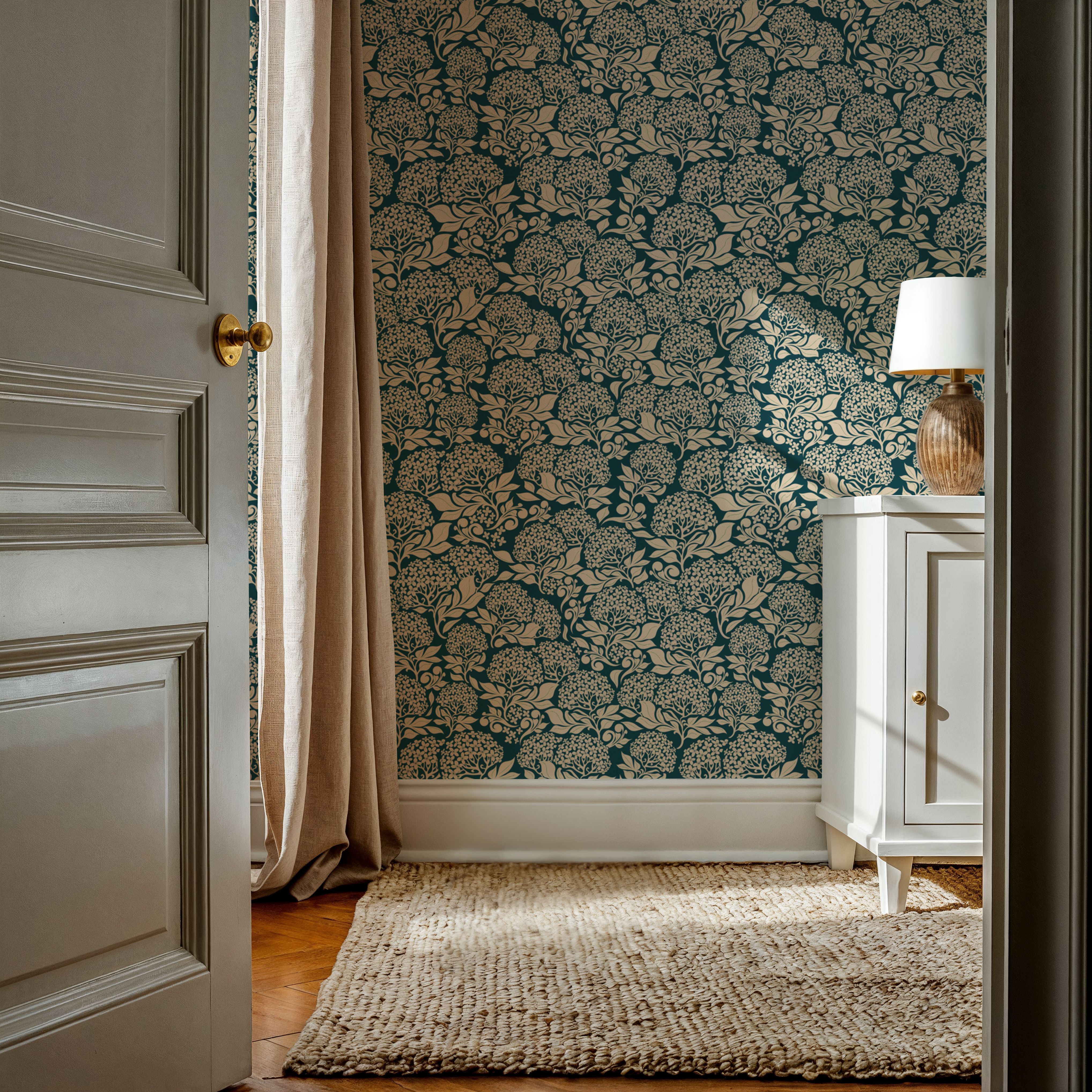 Hydrangea, Teal