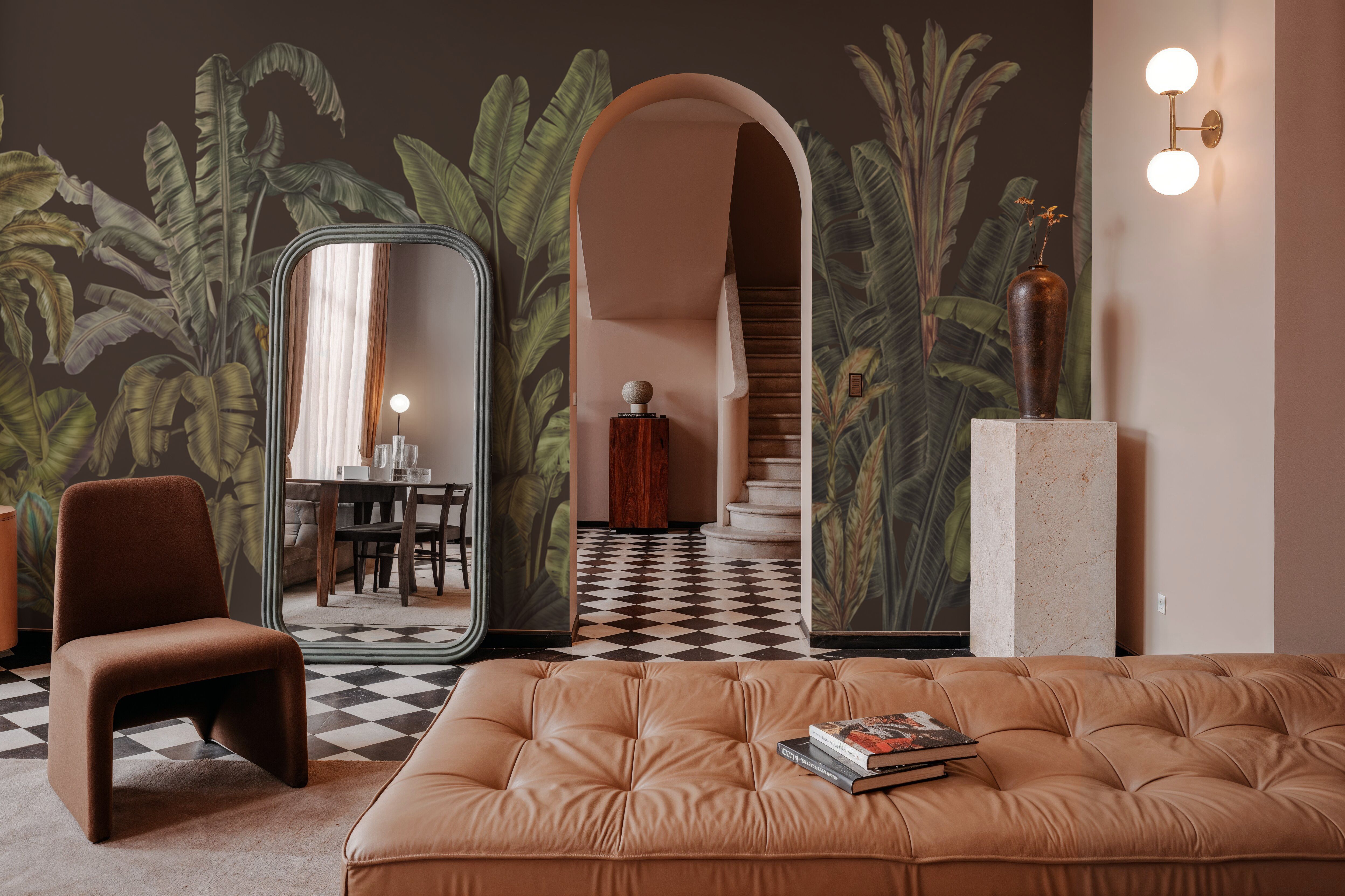 Madagascar Foliage, Mauve