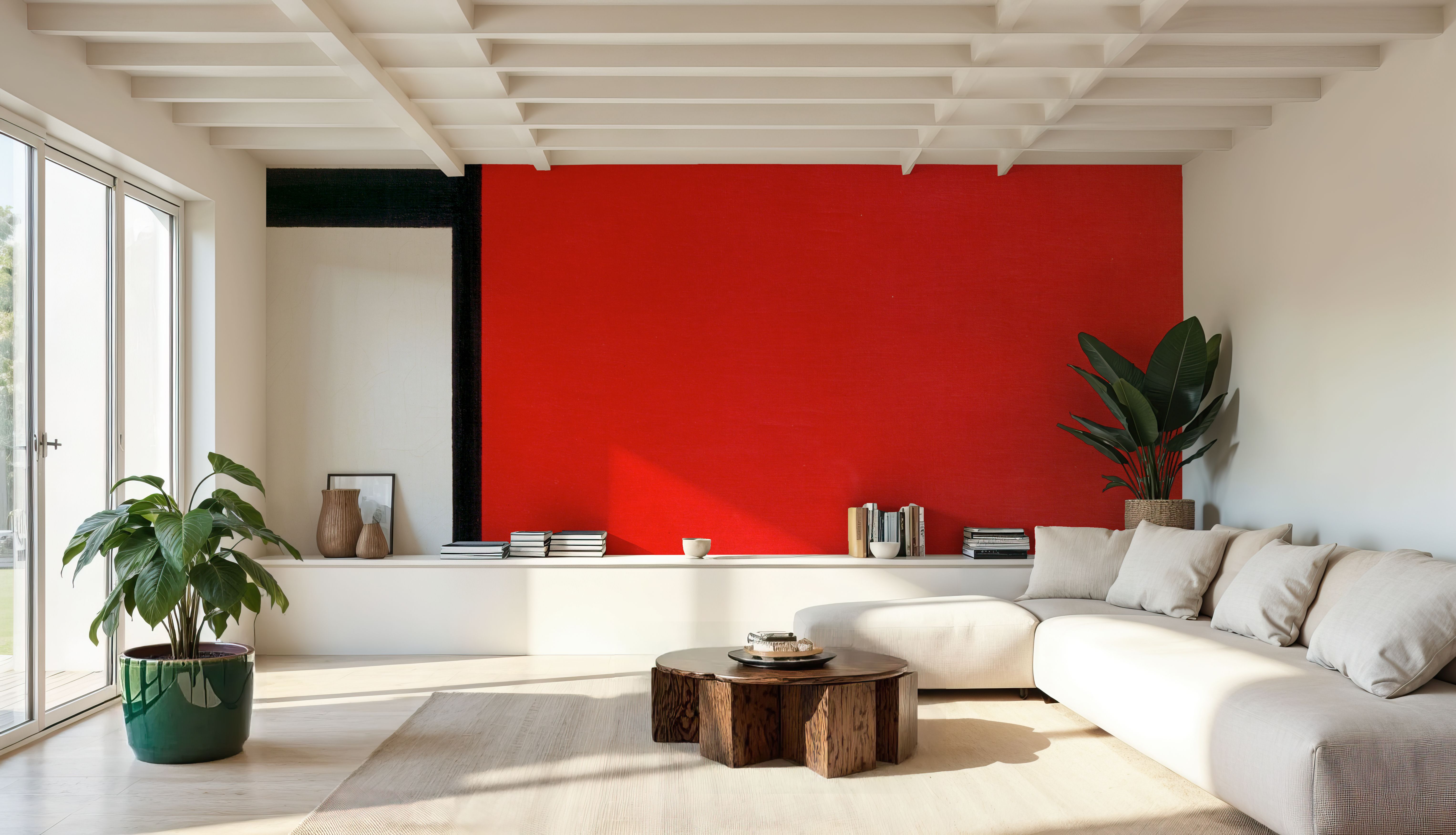 Composition with Red, Blue, and Yellow