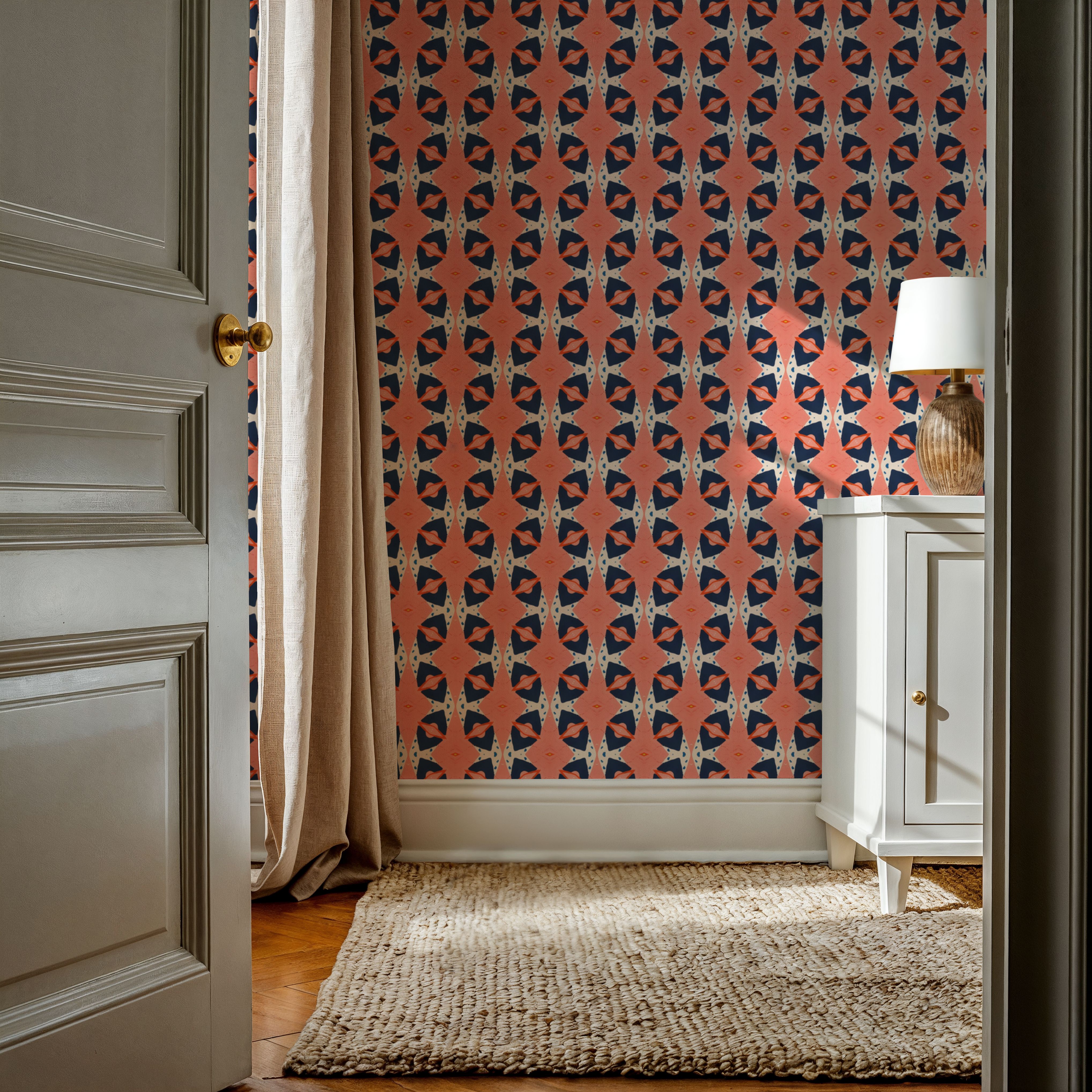 Batik Ciracas, Papel pintado