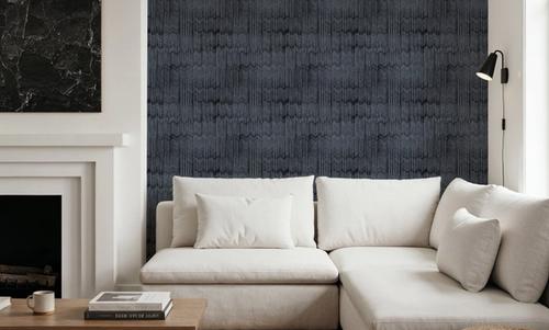 Staggered Zig-Zag, Denim