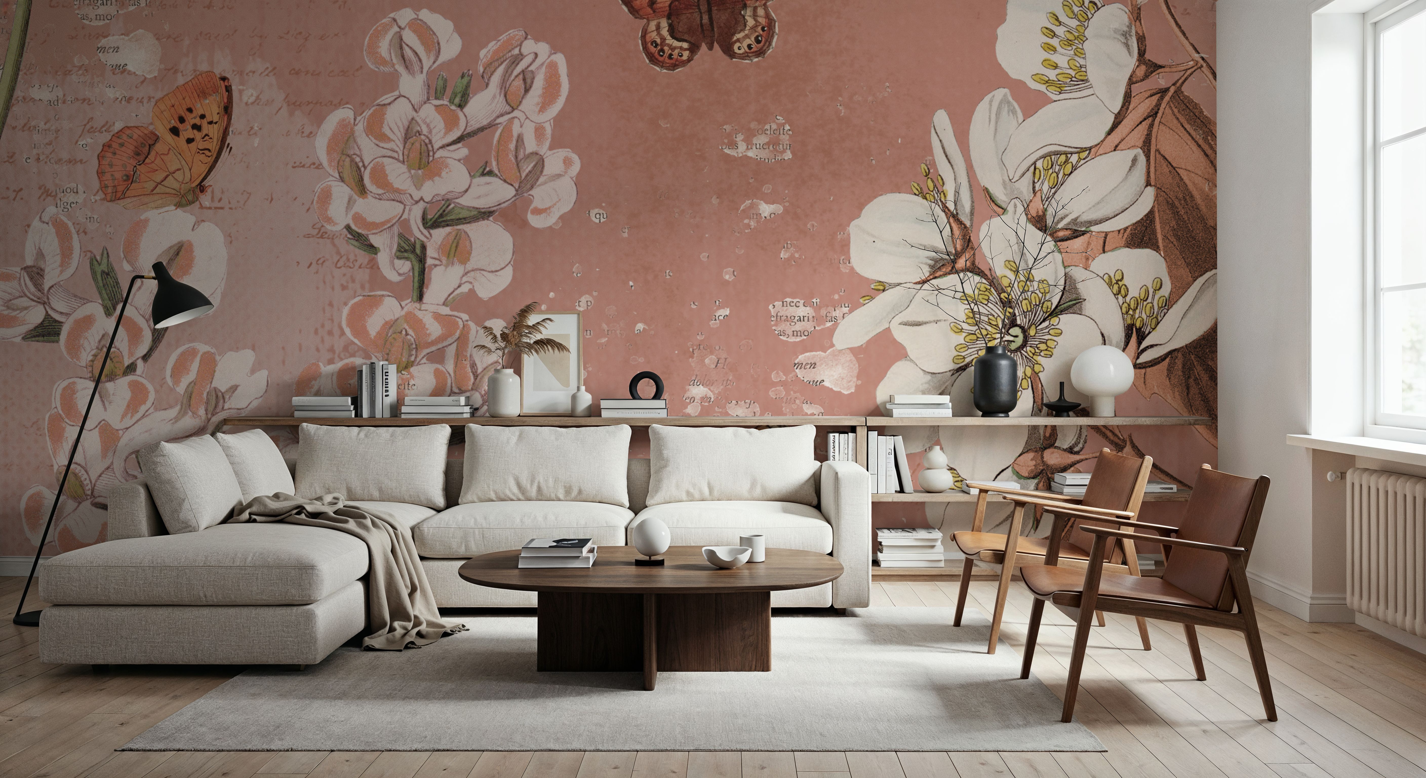 Flutter and Bloom III, Wallpaper