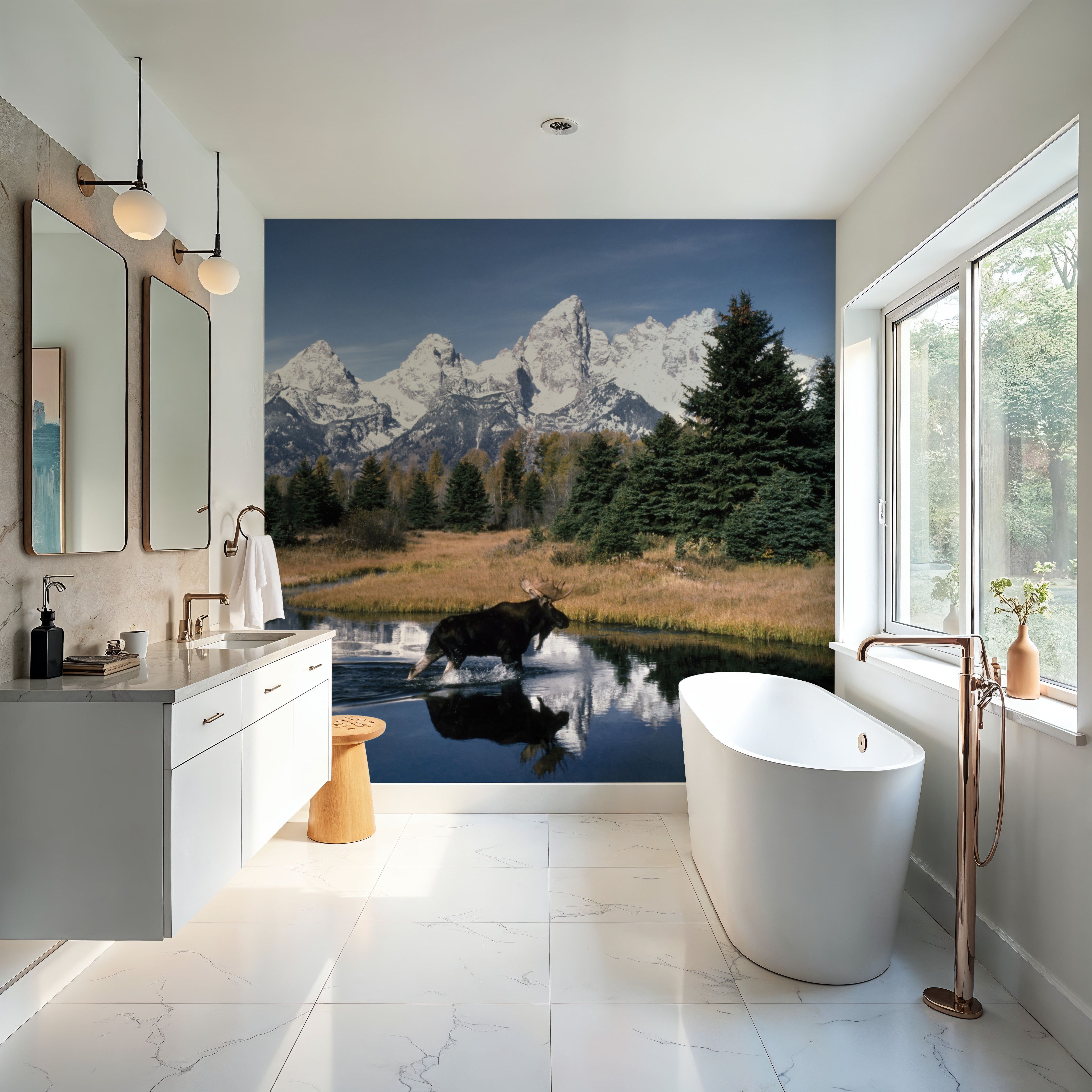 Mountain Moose Serenity